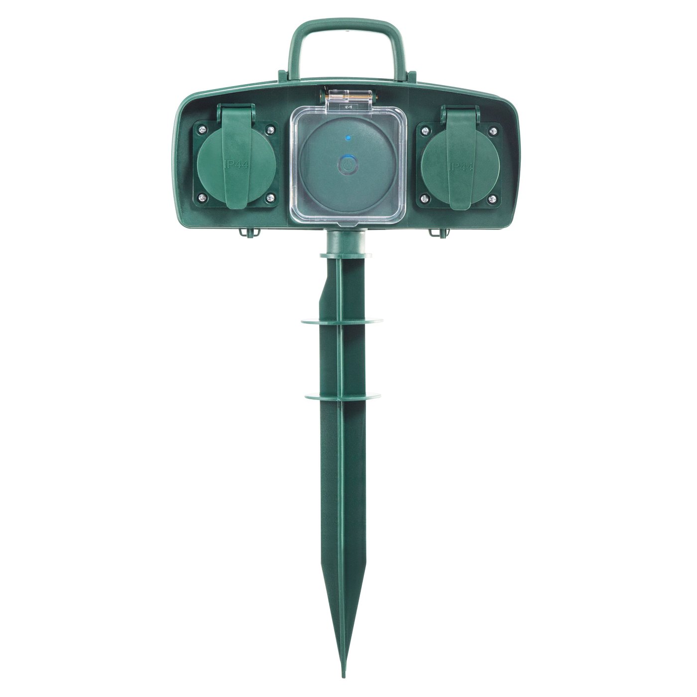 Cleverio GP100 Dubbel fjärrströmbrytare för utomhusbruk