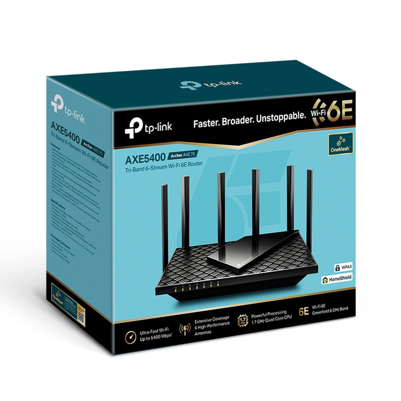 TP-link Archer AXE75 Ruter med Wifi 6E