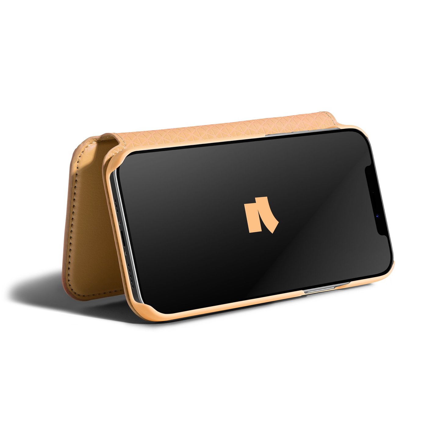 Wallet Case Solo 503 till iPhone 12 och 12 Pro Orange