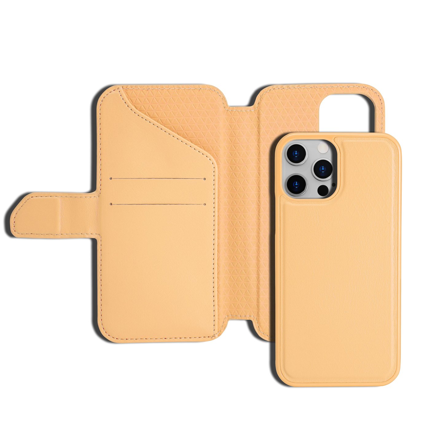 Wallet Case Solo 503 till iPhone 12 och 12 Pro Orange