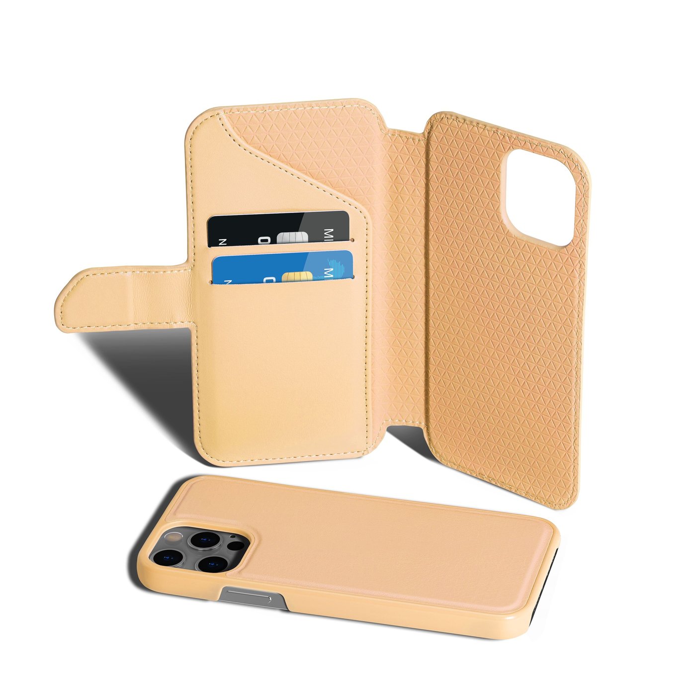 Wallet Case Solo 503 till iPhone 12 och 12 Pro Orange
