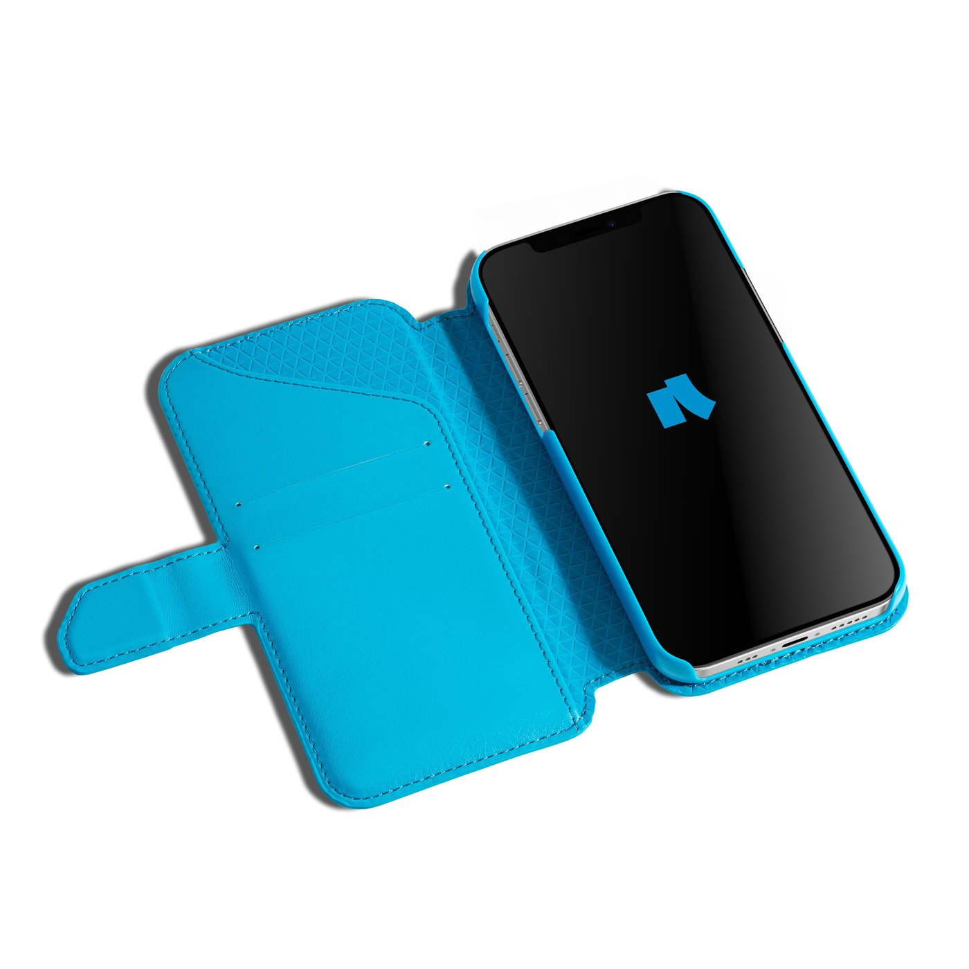 Wallet Case Solo 503 till iPhone 12 och 12 Pro Blå