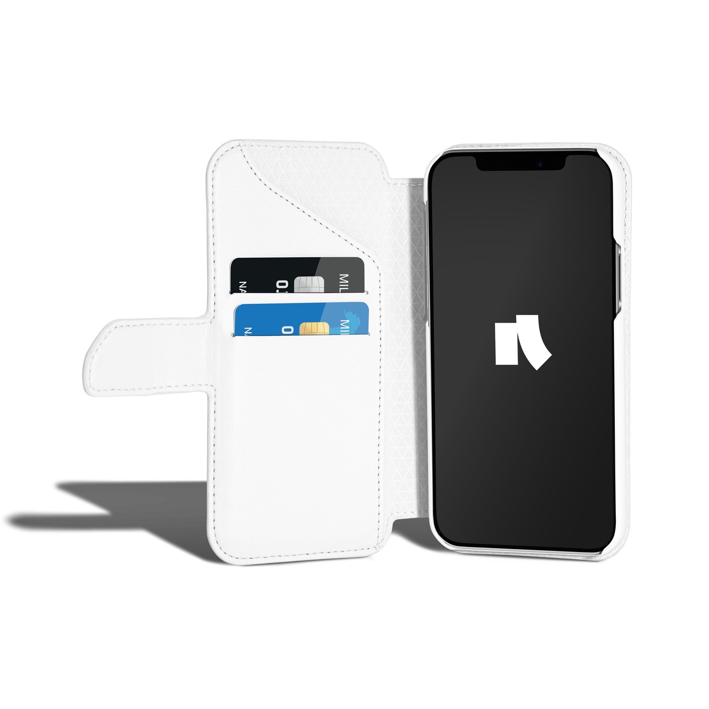 Wallet Case Solo 503 til iPhone 12 og 12 Pro Hvit