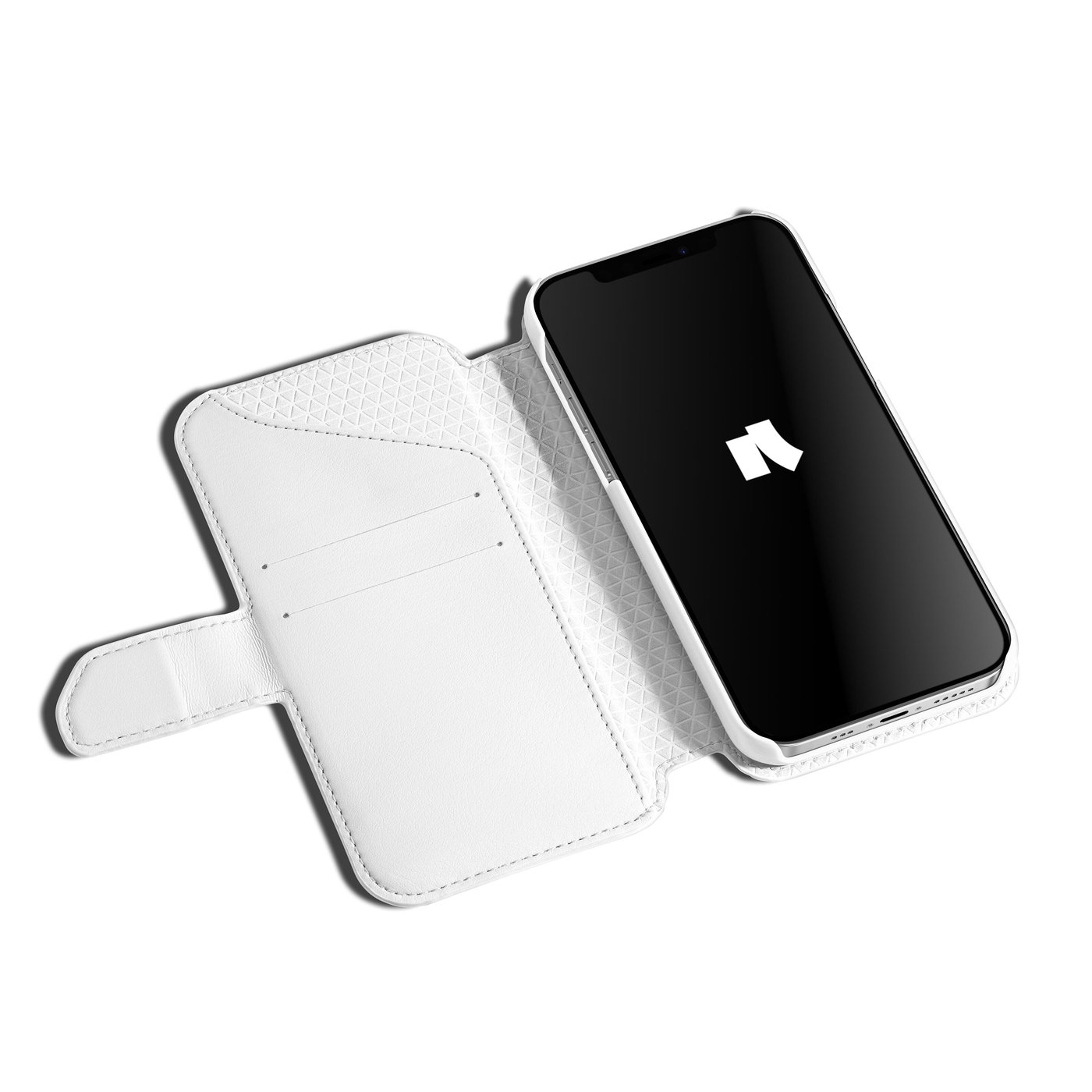 Wallet Case Solo 503 til iPhone 12 og 12 Pro Hvit