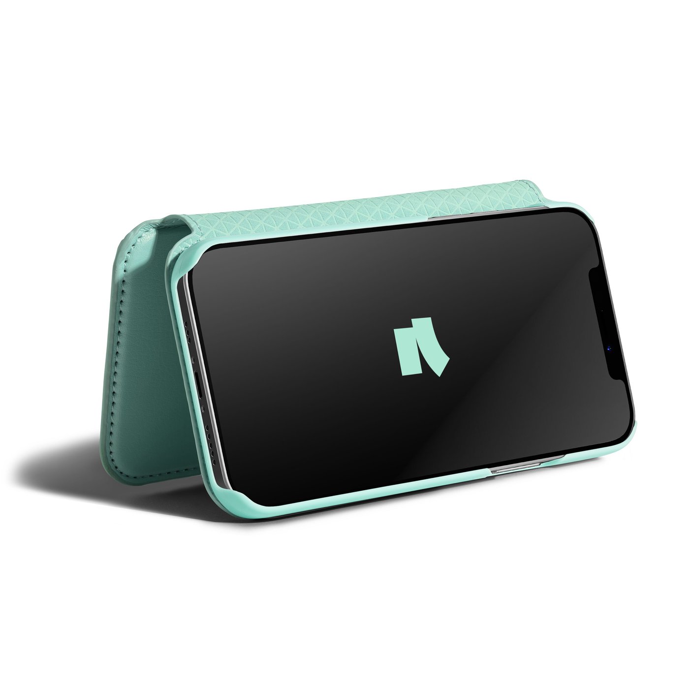 Wallet Case Solo 503 til iPhone 12 og 12 Pro Turkis