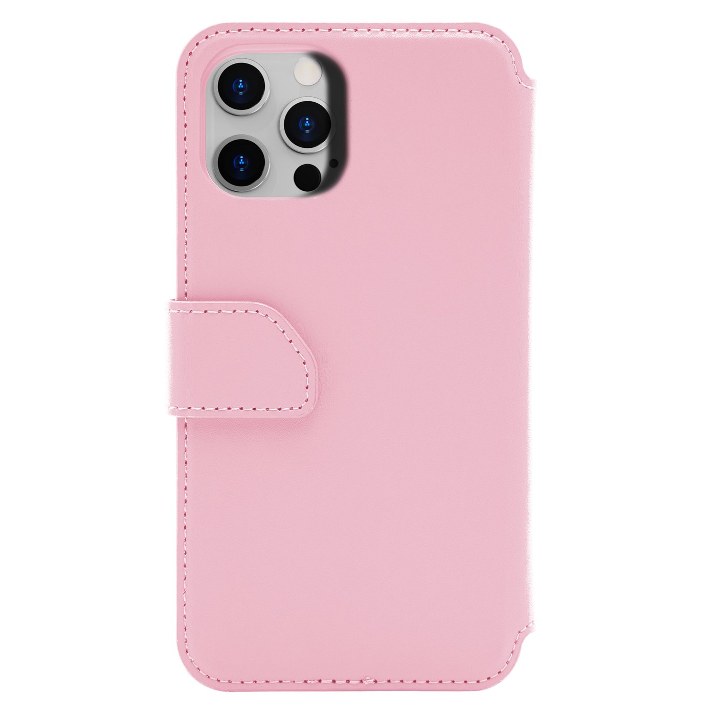 Wallet Case Solo 503 till iPhone 12 och 12 Pro Rosa