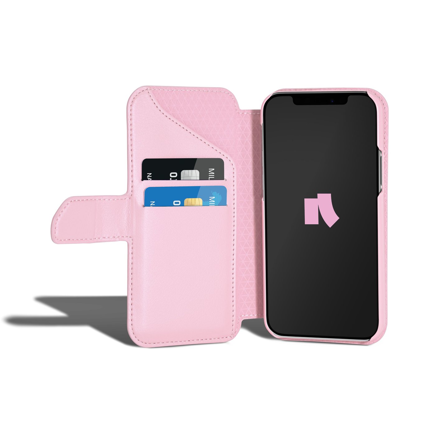 Wallet Case Solo 503 til iPhone 12 og 12 Pro Rosa