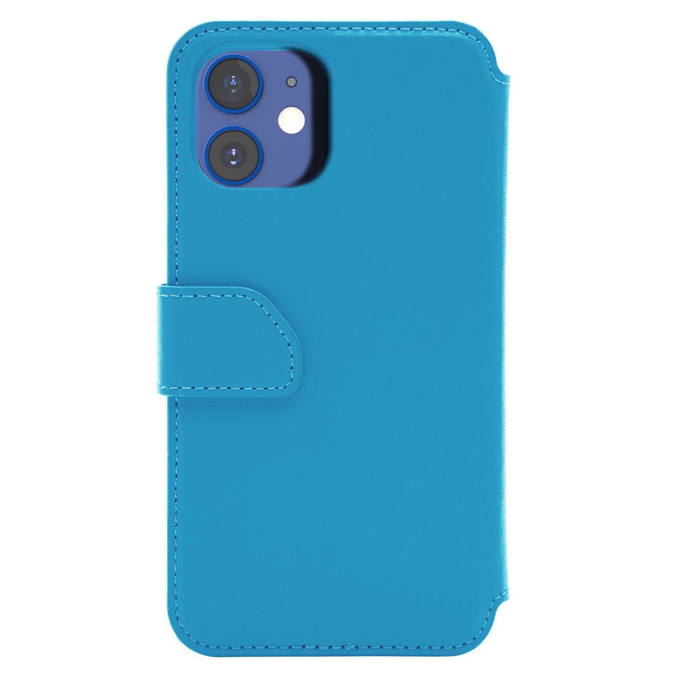 Wallet Case Solo 502 til iPhone 12 mini Blå