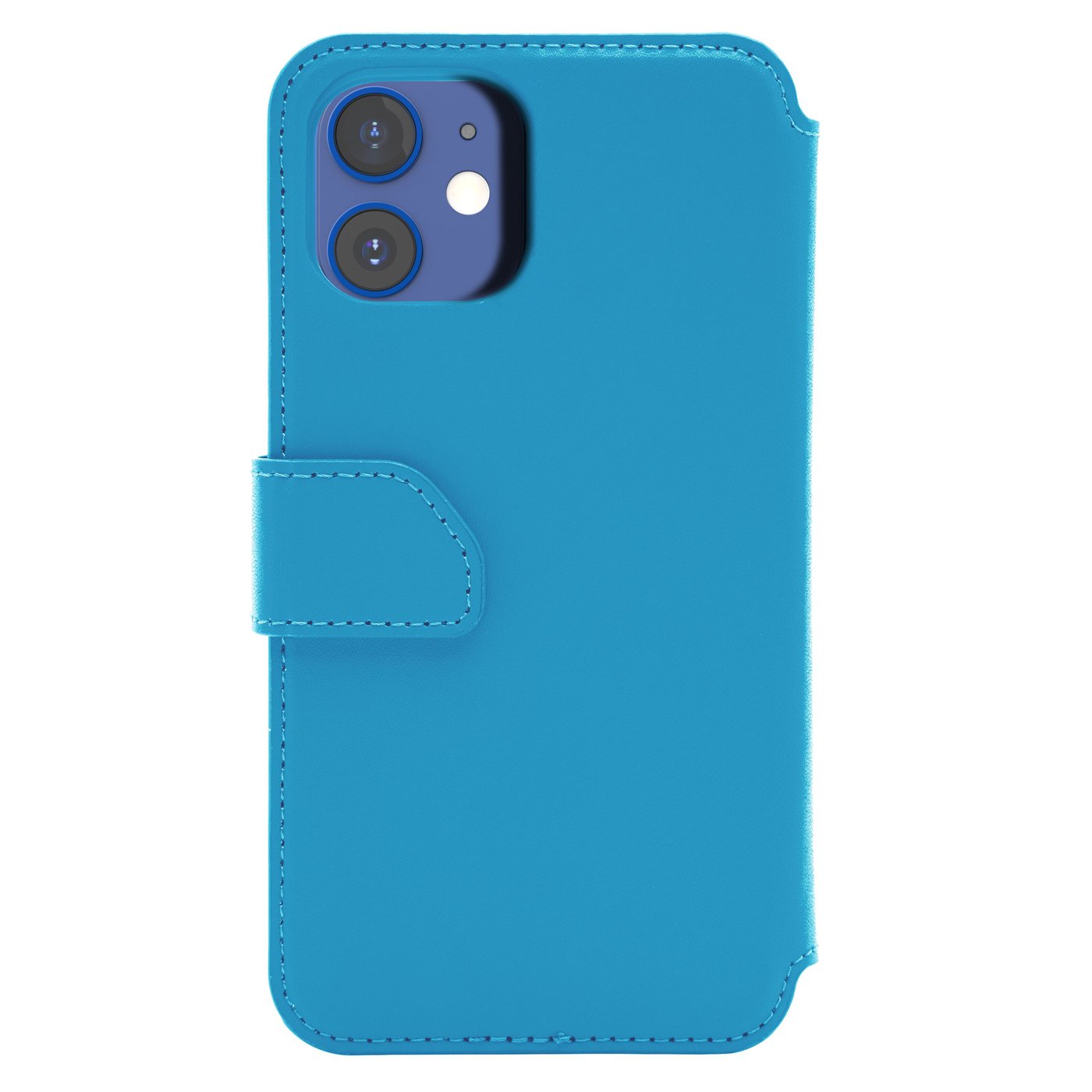 Wallet Case Solo 502 til iPhone 12 mini Blå