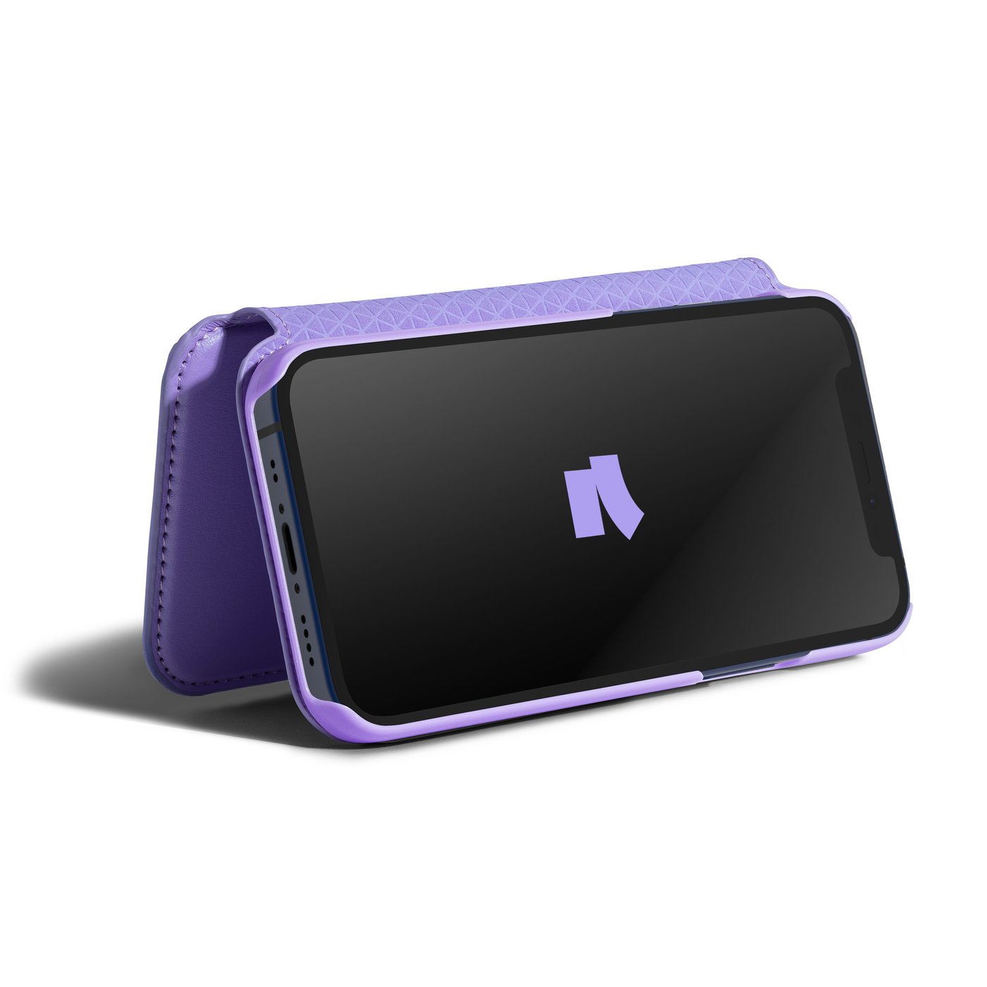 Wallet Case Solo 502 til iPhone 12 mini Lilla