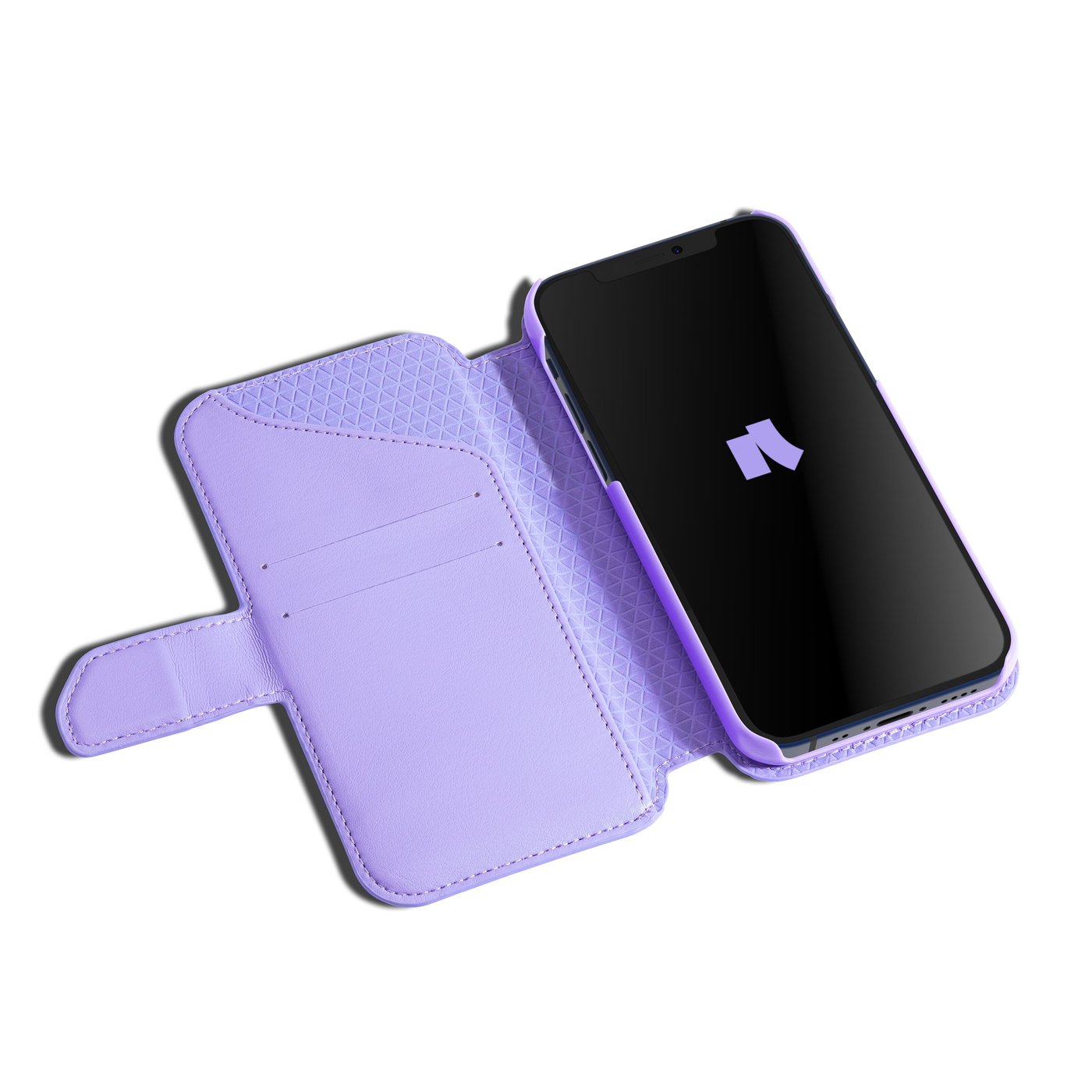 Wallet Case Solo 502 til iPhone 12 mini Lilla