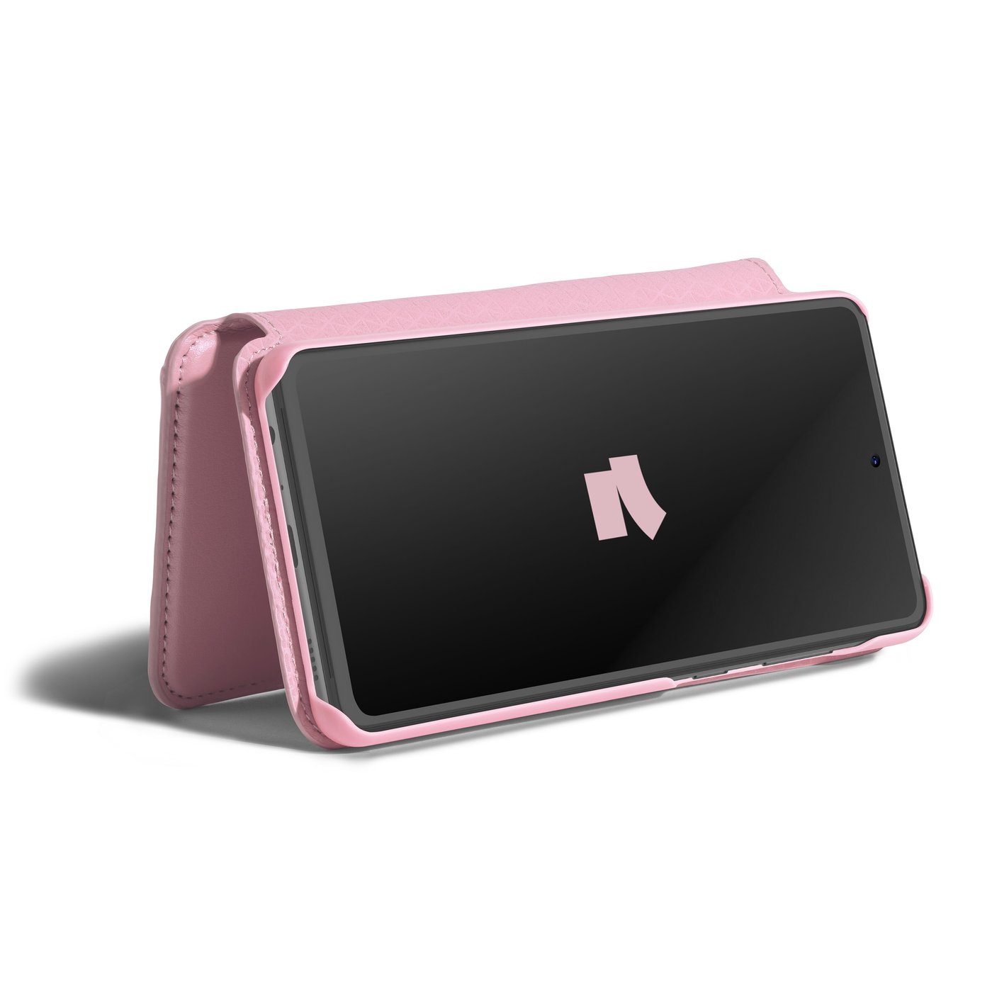 Wallet Case Solo 505 til Galaxy A52 5G Rosa