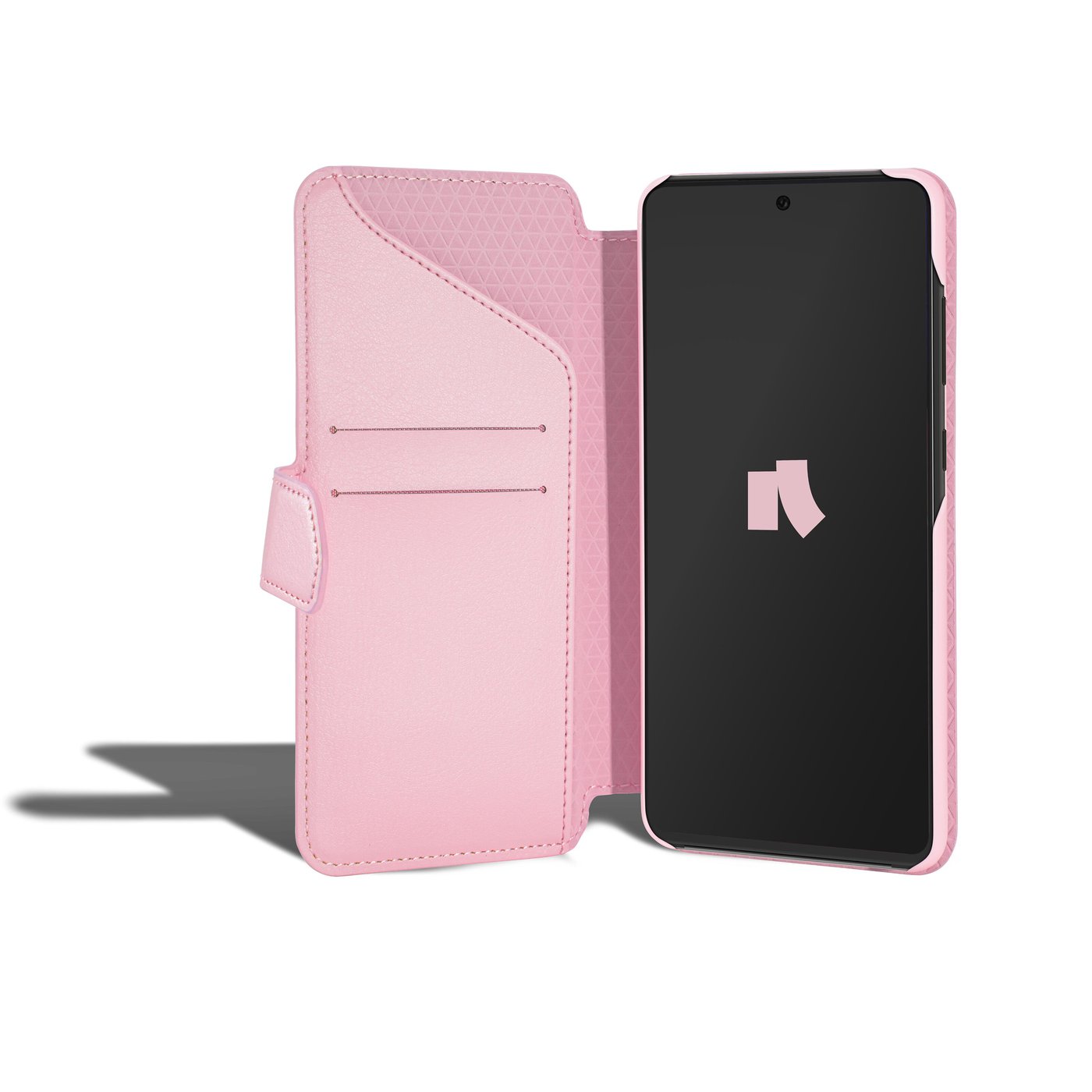 Wallet Case Solo 505 til Galaxy A52 5G Rosa