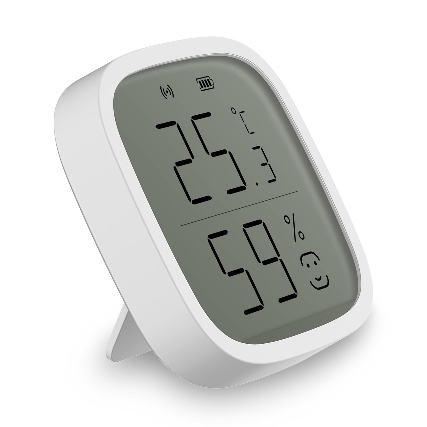 Cleverio Smart temperaturmåler og hygrometer med Zigbee 3.0