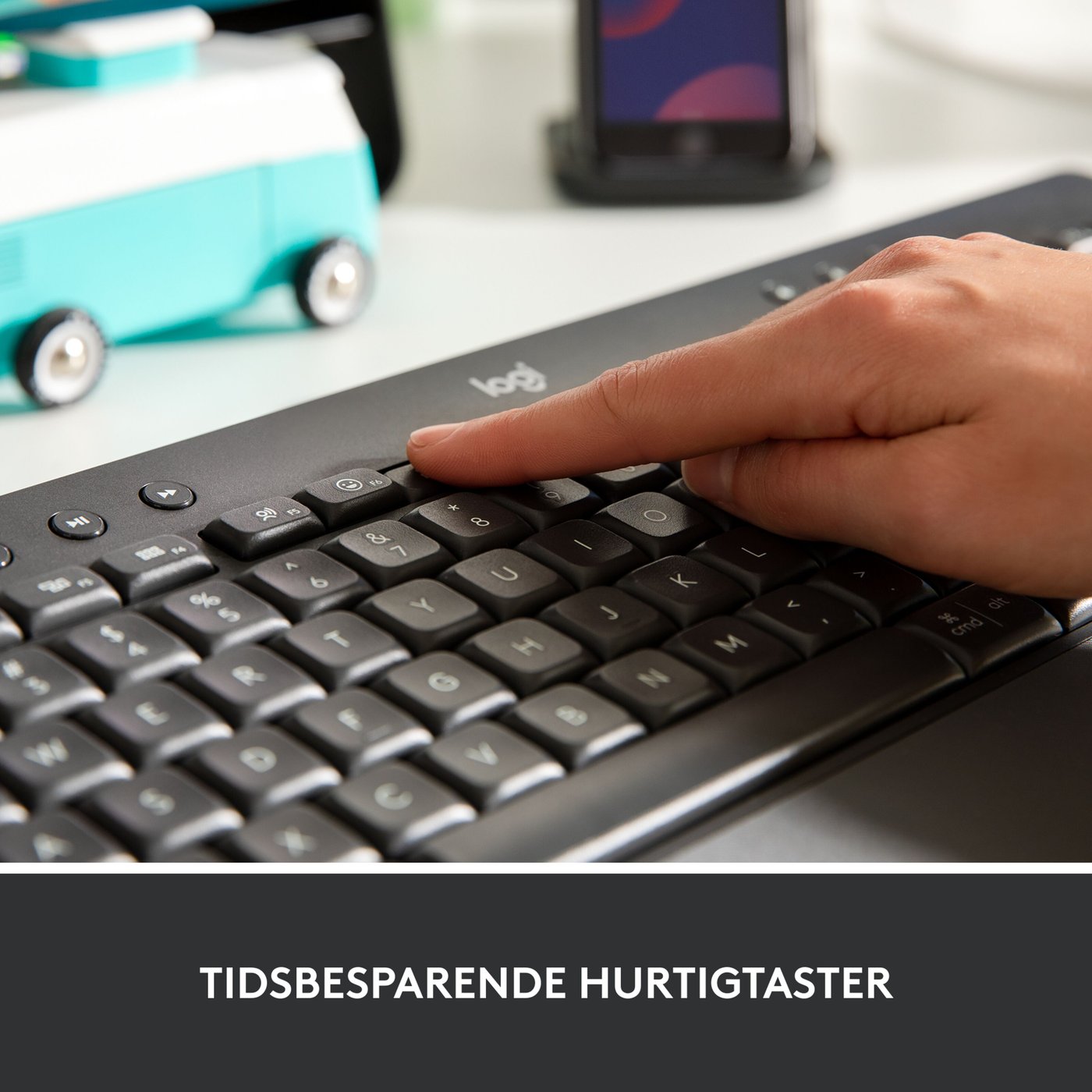 Logitech Signature K650 Trådløst tastatur Graphite