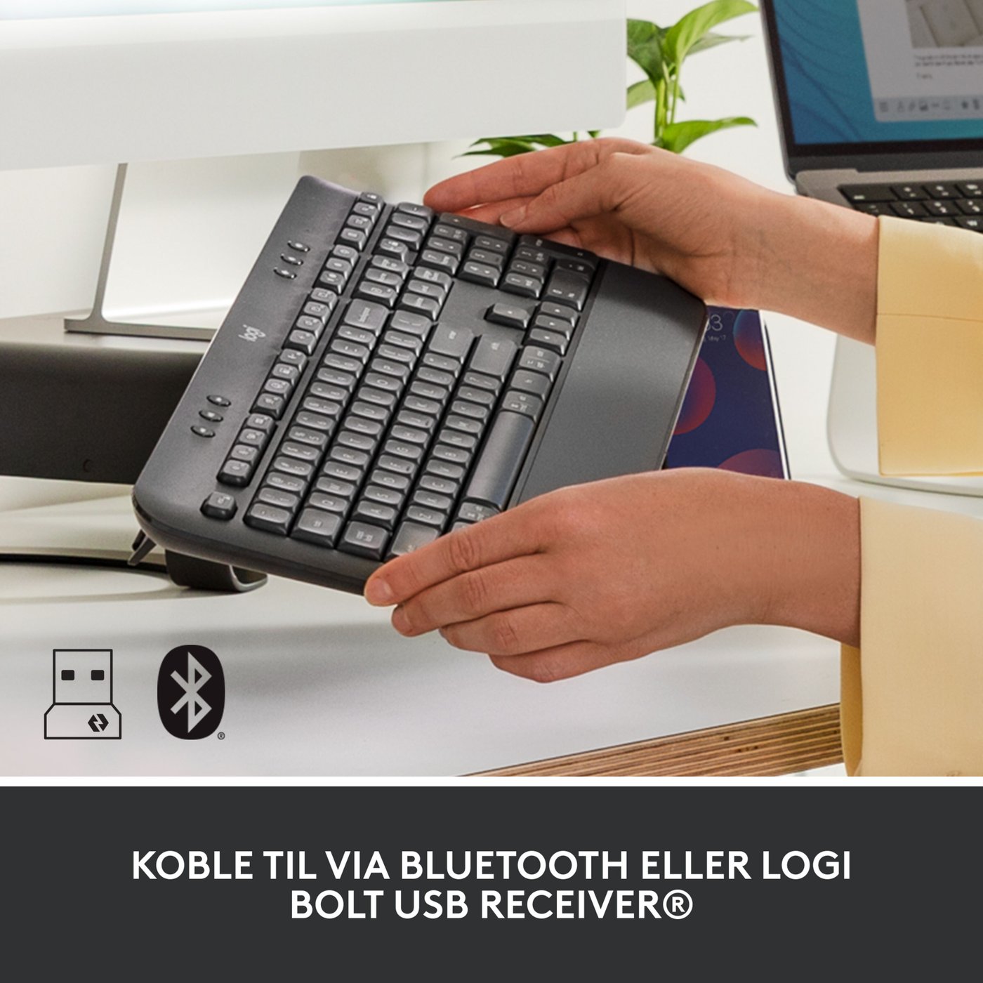 Logitech Signature K650 Trådløst tastatur Graphite