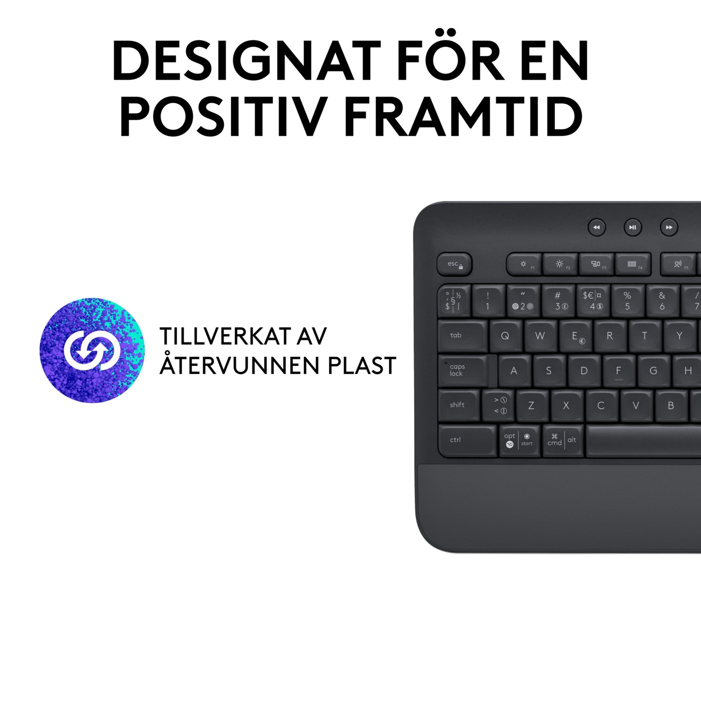 Logitech Signature K650 Trådlöst tangentbord Graphite