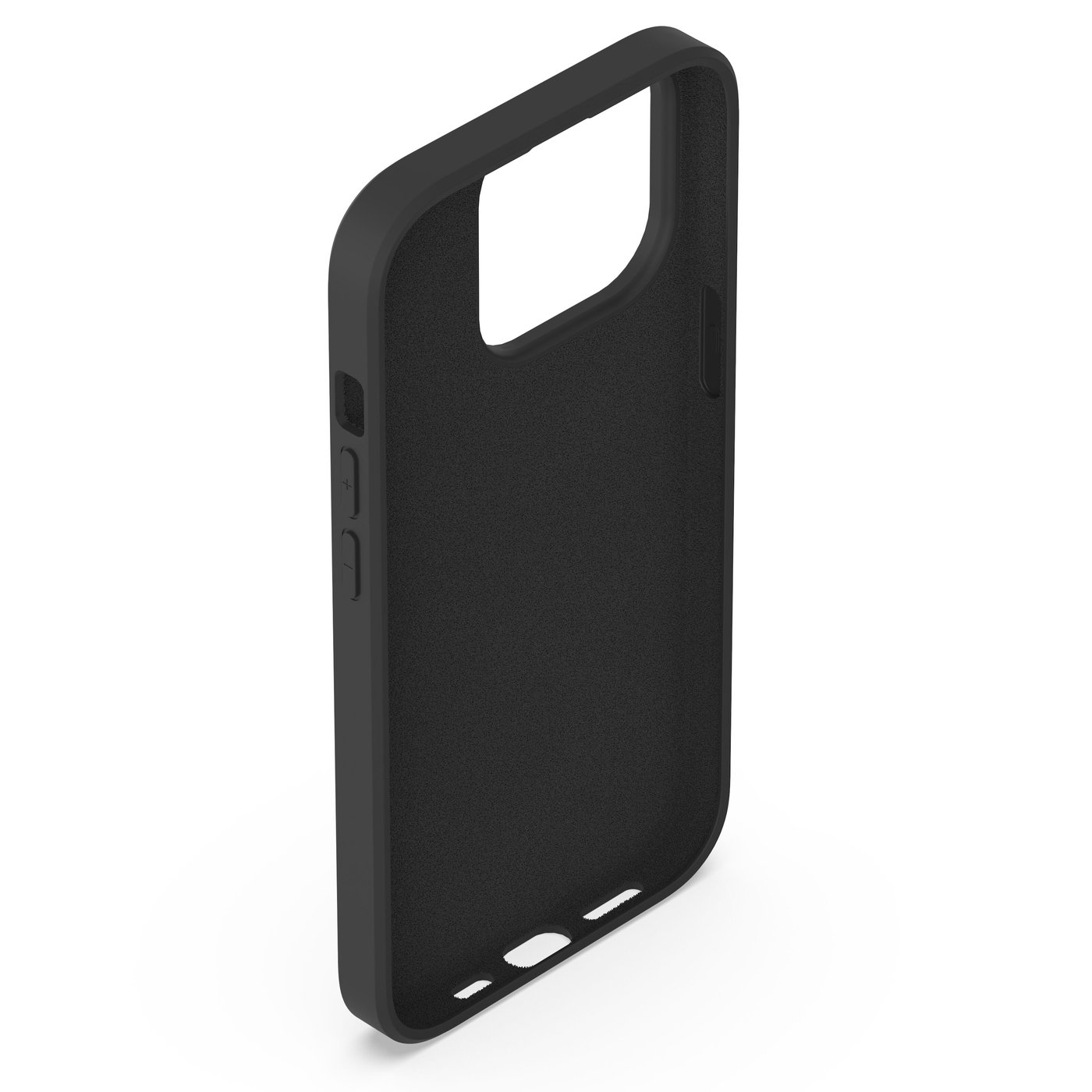 Linocell Rubber case for iPhone 14 Pro Svart