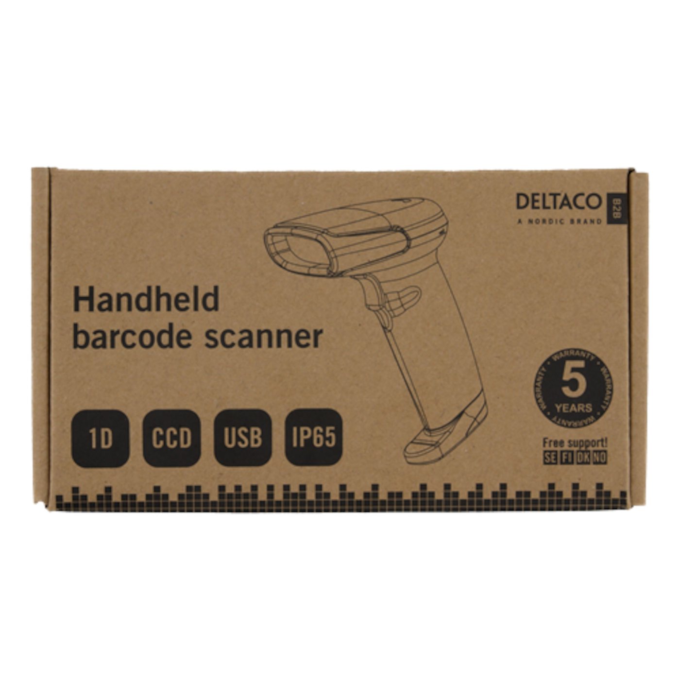 Deltaco Strekkodeleser DUR-798