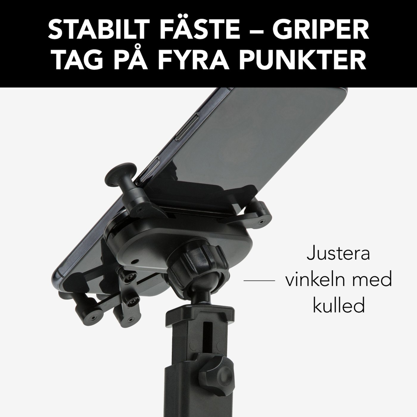 Linocell Mobilhållare med snabbfäste för vindruta