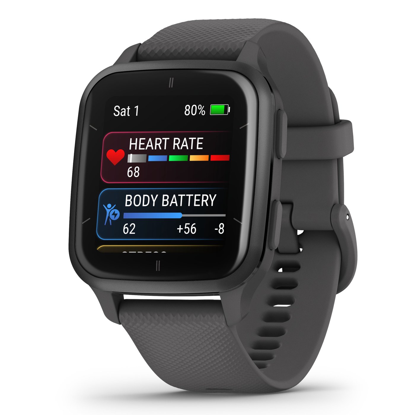 Garmin Venu Sq 2 Smartklocka med GPS Grå