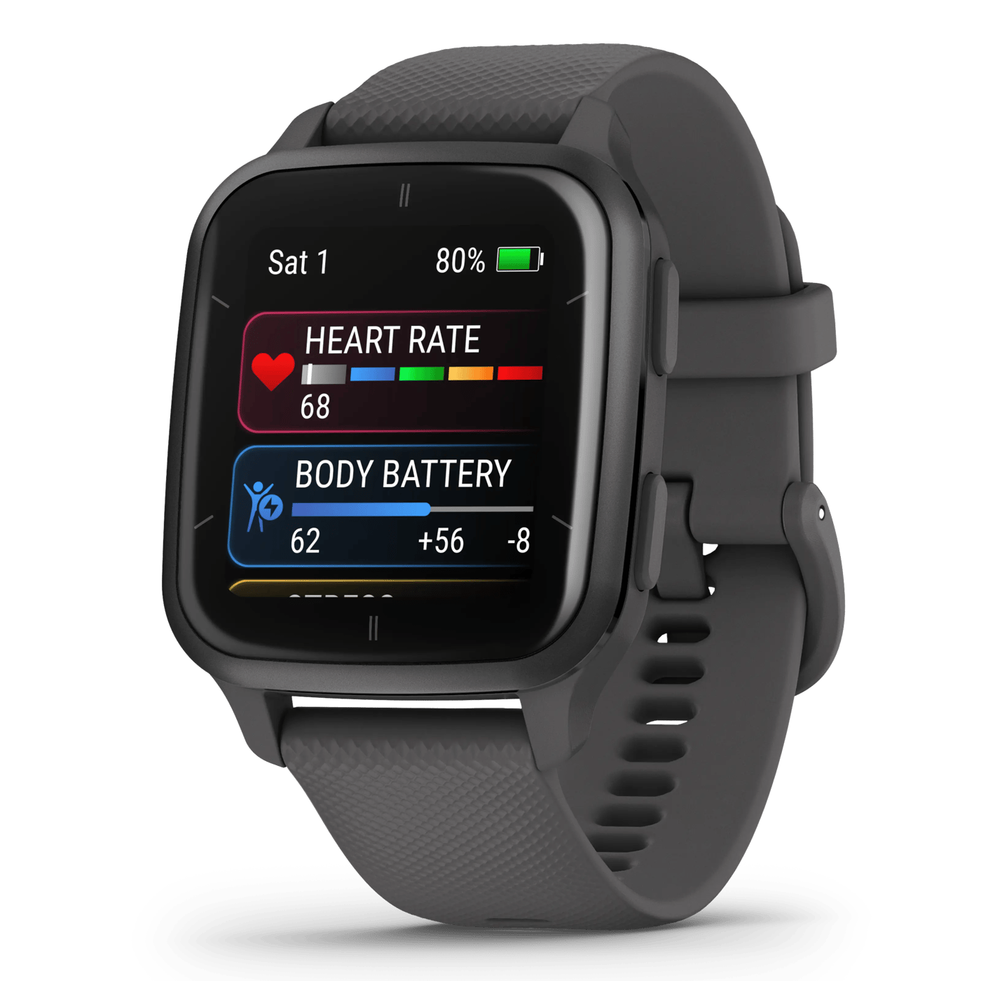 Garmin Venu Sq 2 Smartklocka med GPS Grå