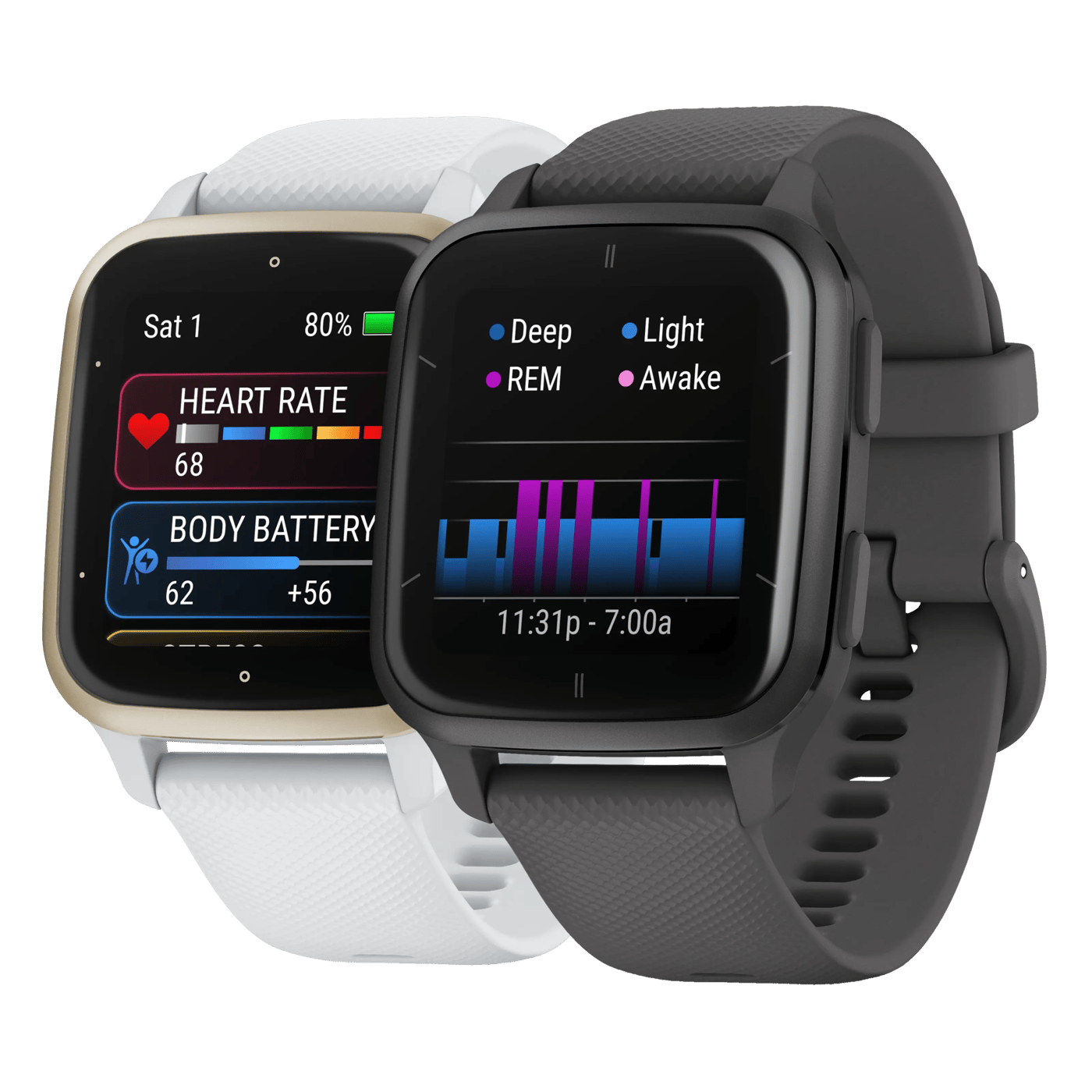 Garmin Venu Sq 2 Smartklocka med GPS Grå
