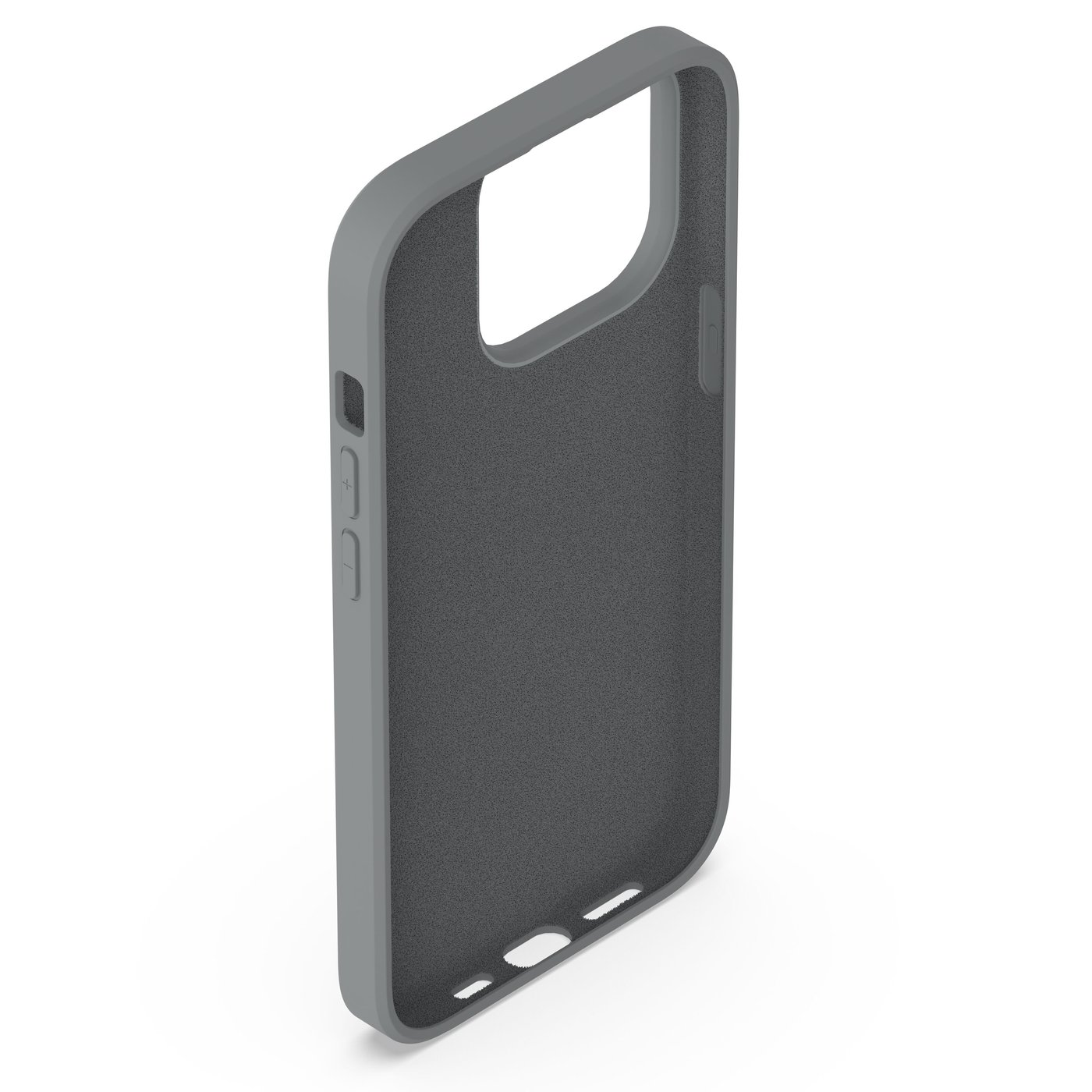 Linocell Rubber case for iPhone 14 Pro Grå