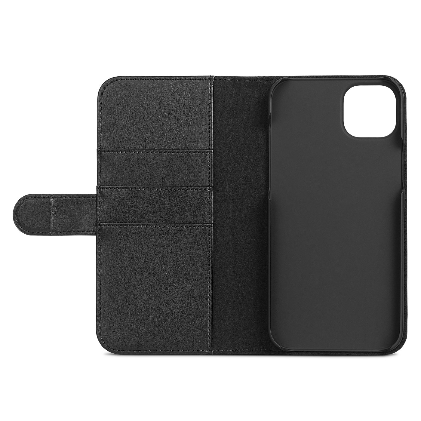 Linocell Mobiletui for iPhone 14 Plus - Svart