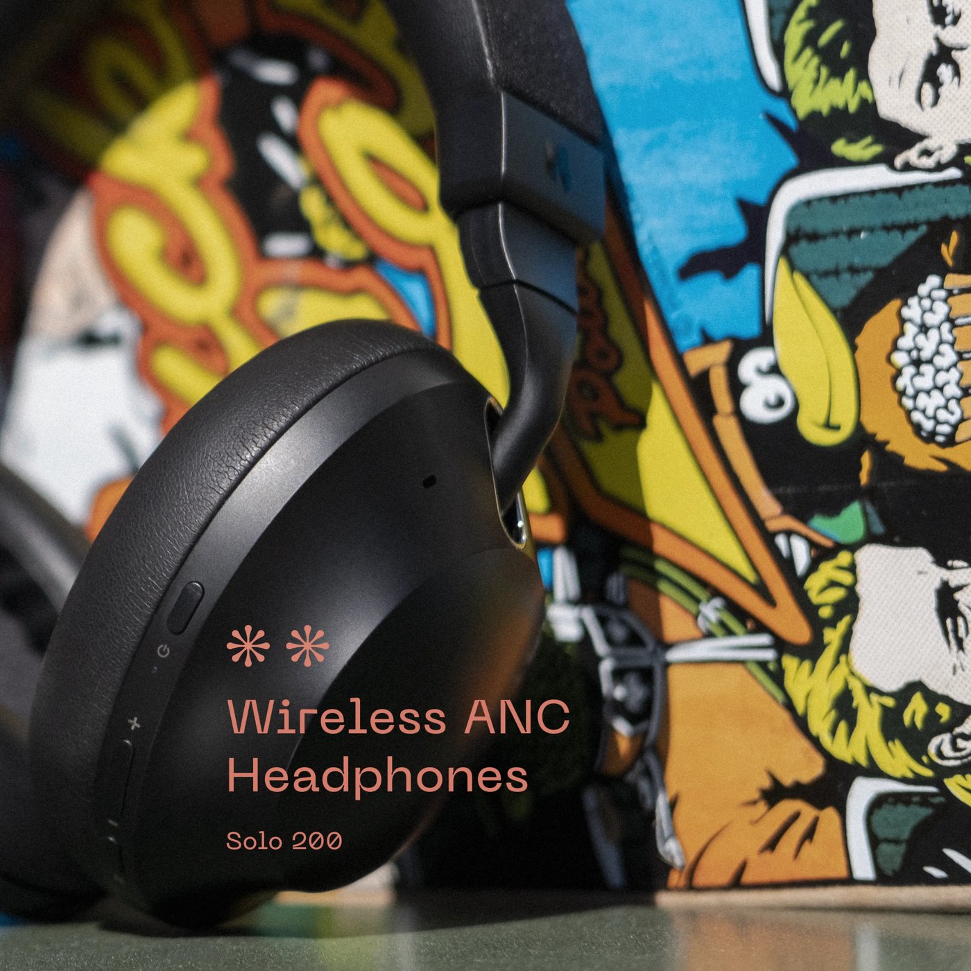 Nomadelic Hybrid ANC Headphones Solo 200