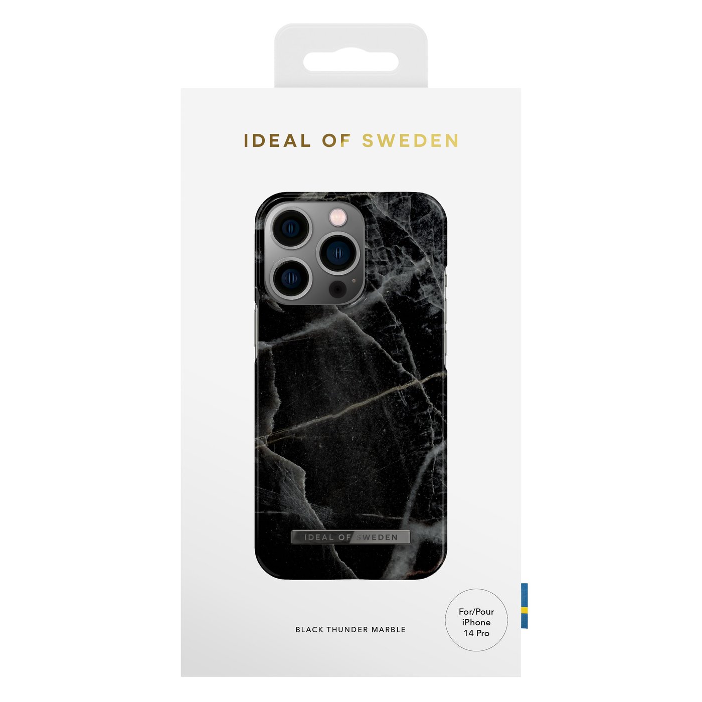 IDEAL OF SWEDEN Mobilskal för iPhone 14 Pro Black Thunder