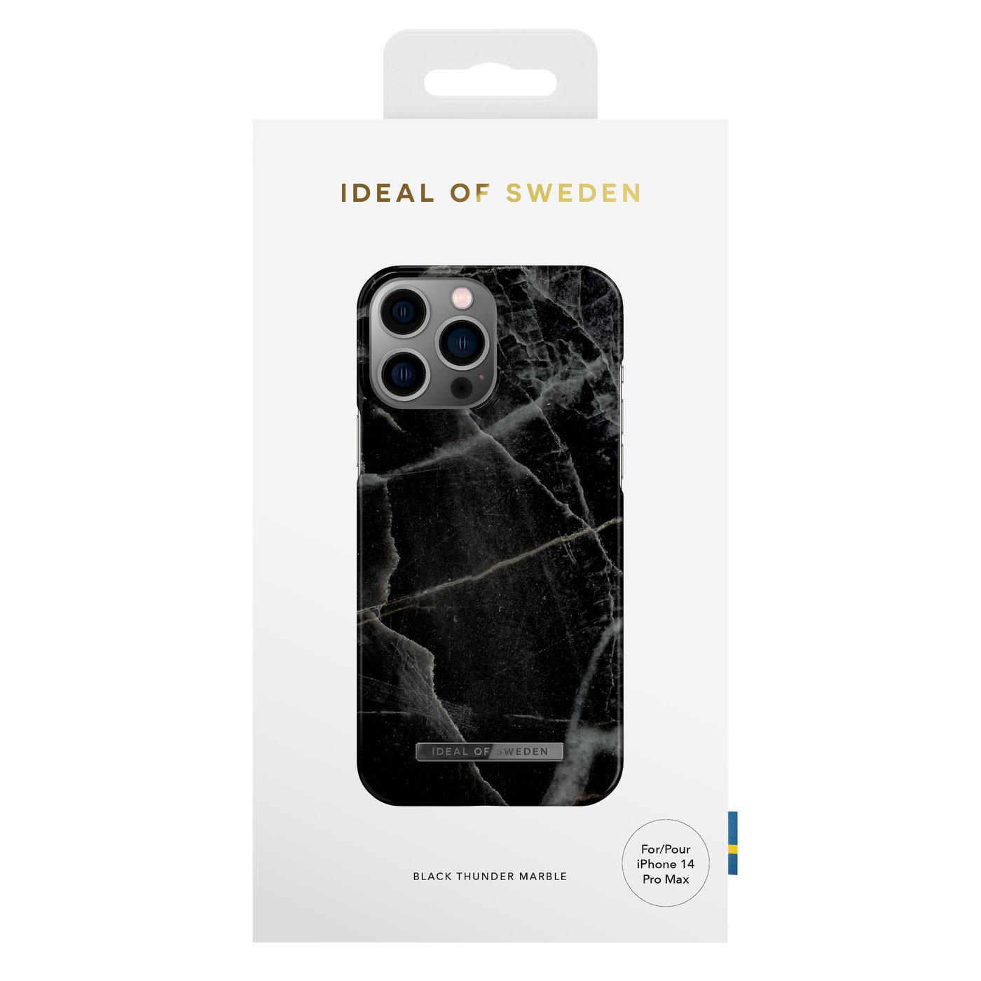 IDEAL OF SWEDEN Mobilskal för iPhone 14 Pro Max Black Thunder