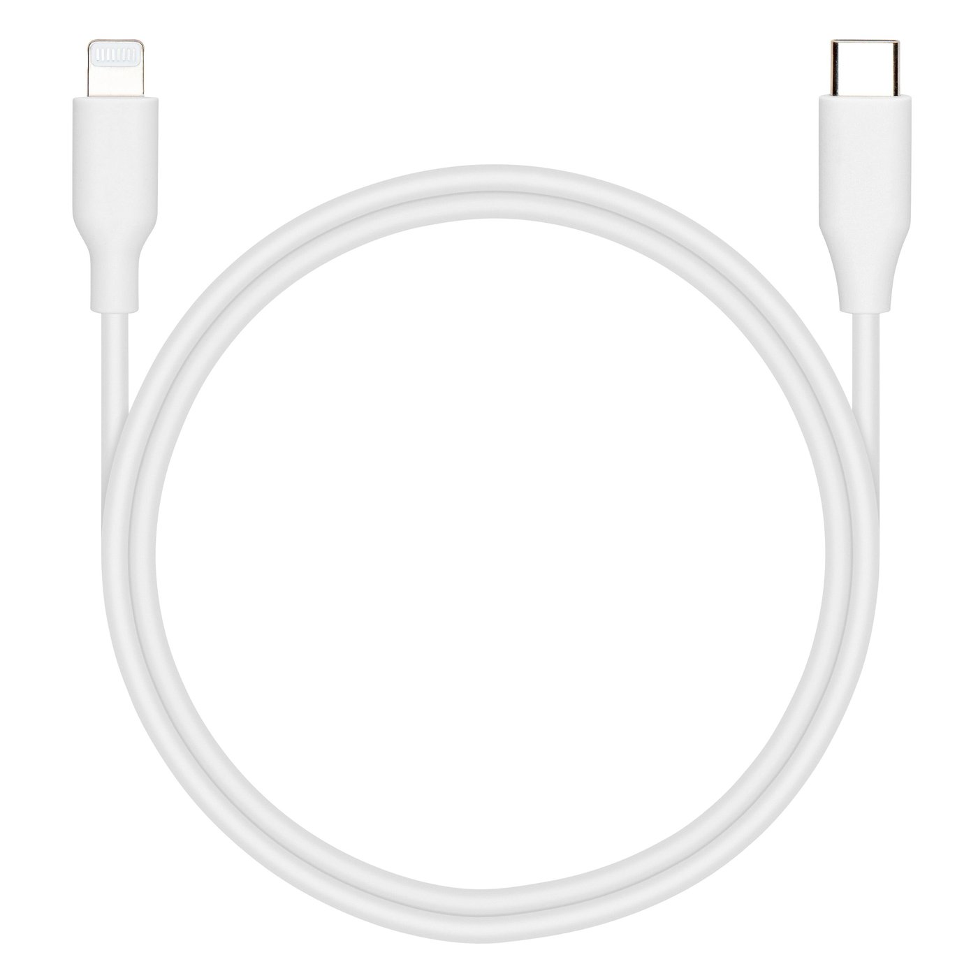 Linocell USB-C til Lightning-kabel Hvit 1 m
