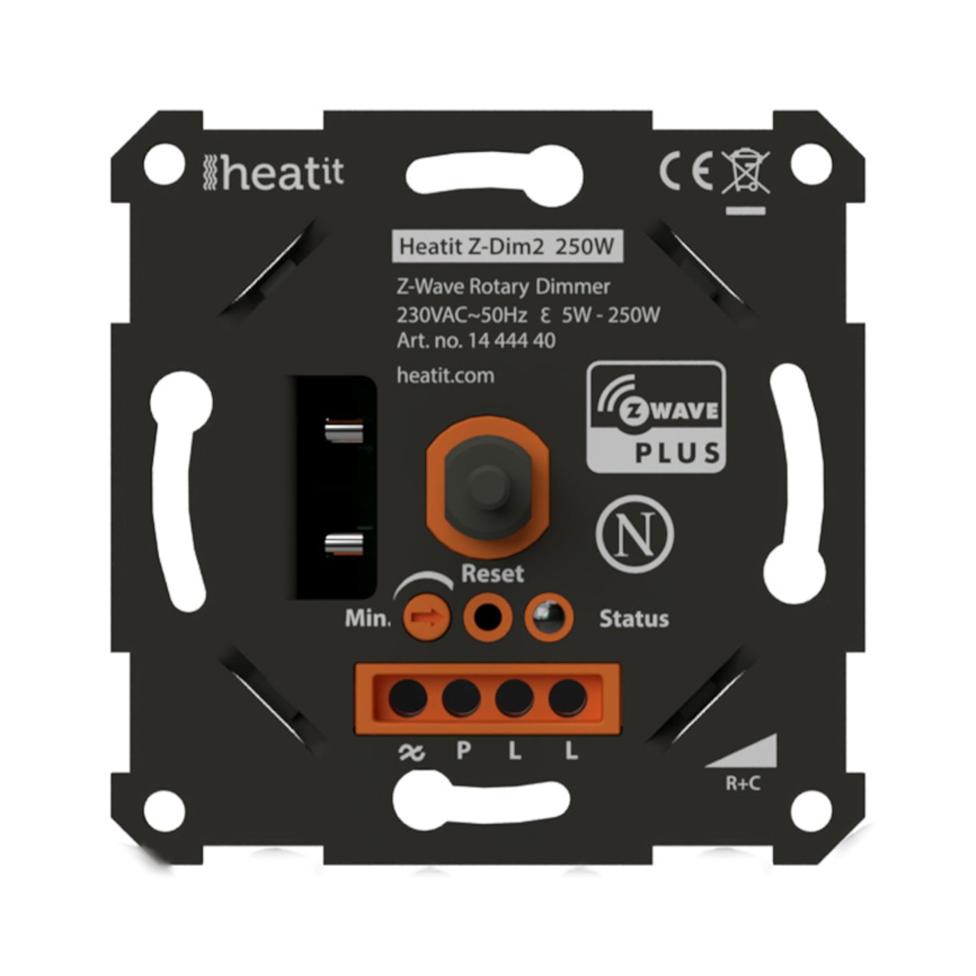 Heatit Z-Dim 2 Z-Wave multi-dimmer 250 W