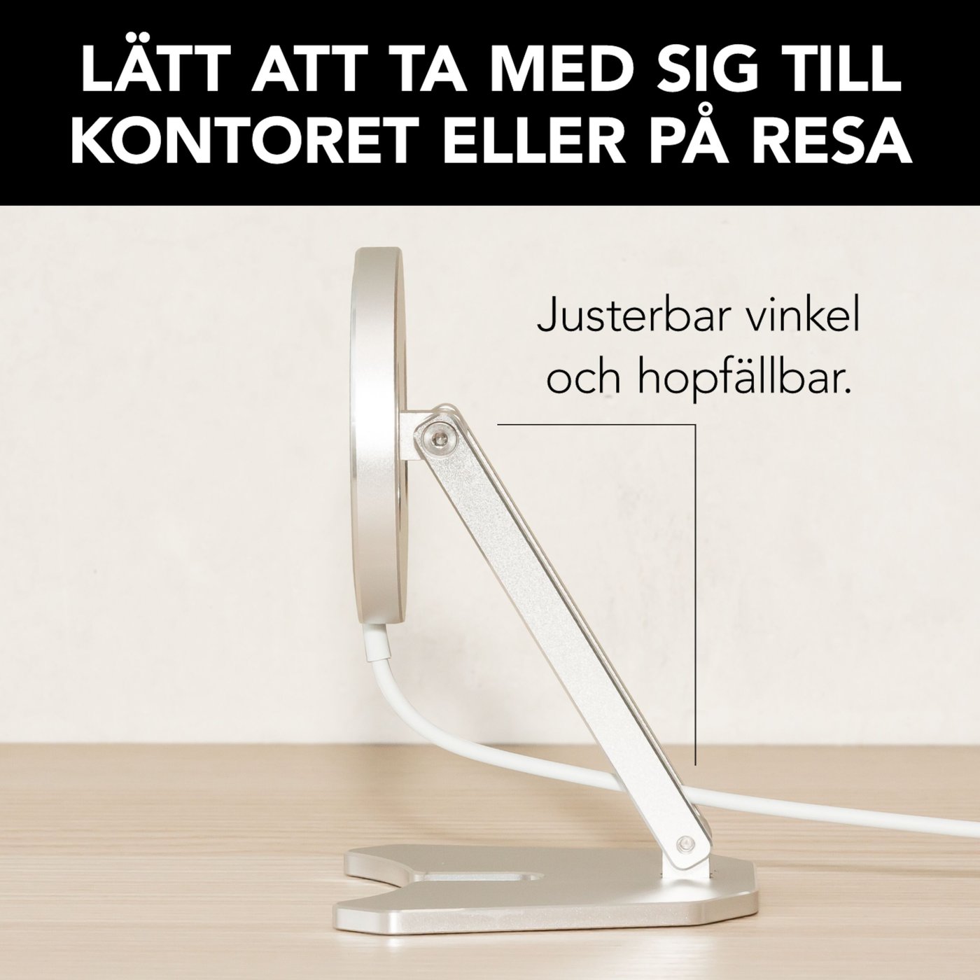 Linocell Skrivbordsställ för Apple Magsafe-laddare
