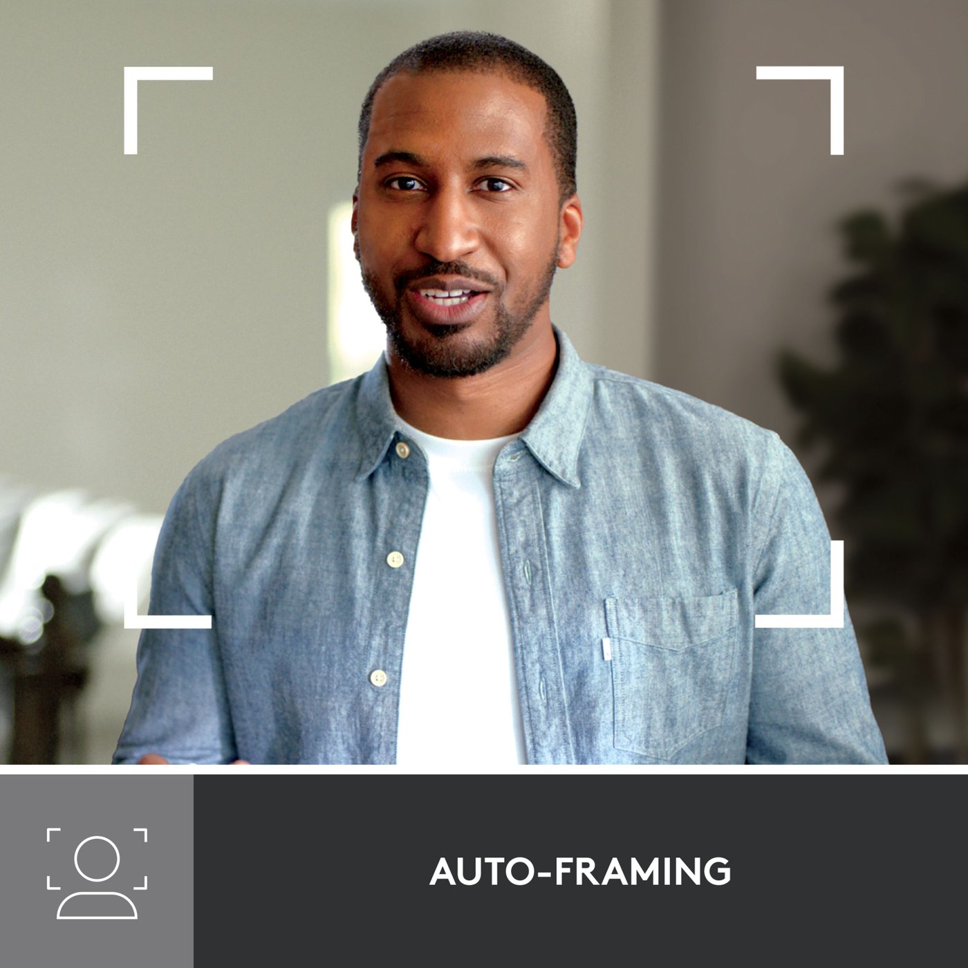 Logitech Brio 500 Webkamera med USB-C-tilkobling