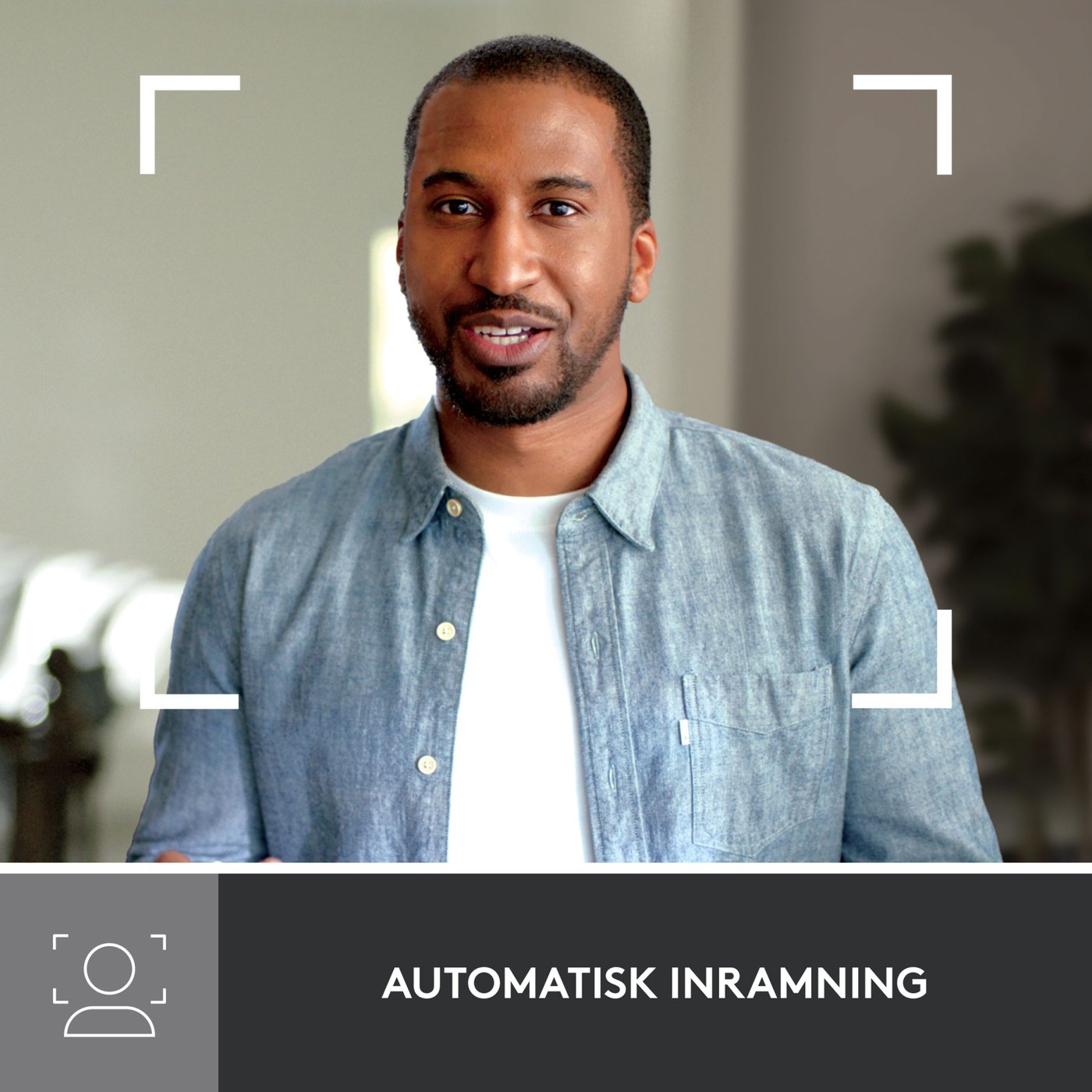 Logitech Brio 500 webbkamera USB-C