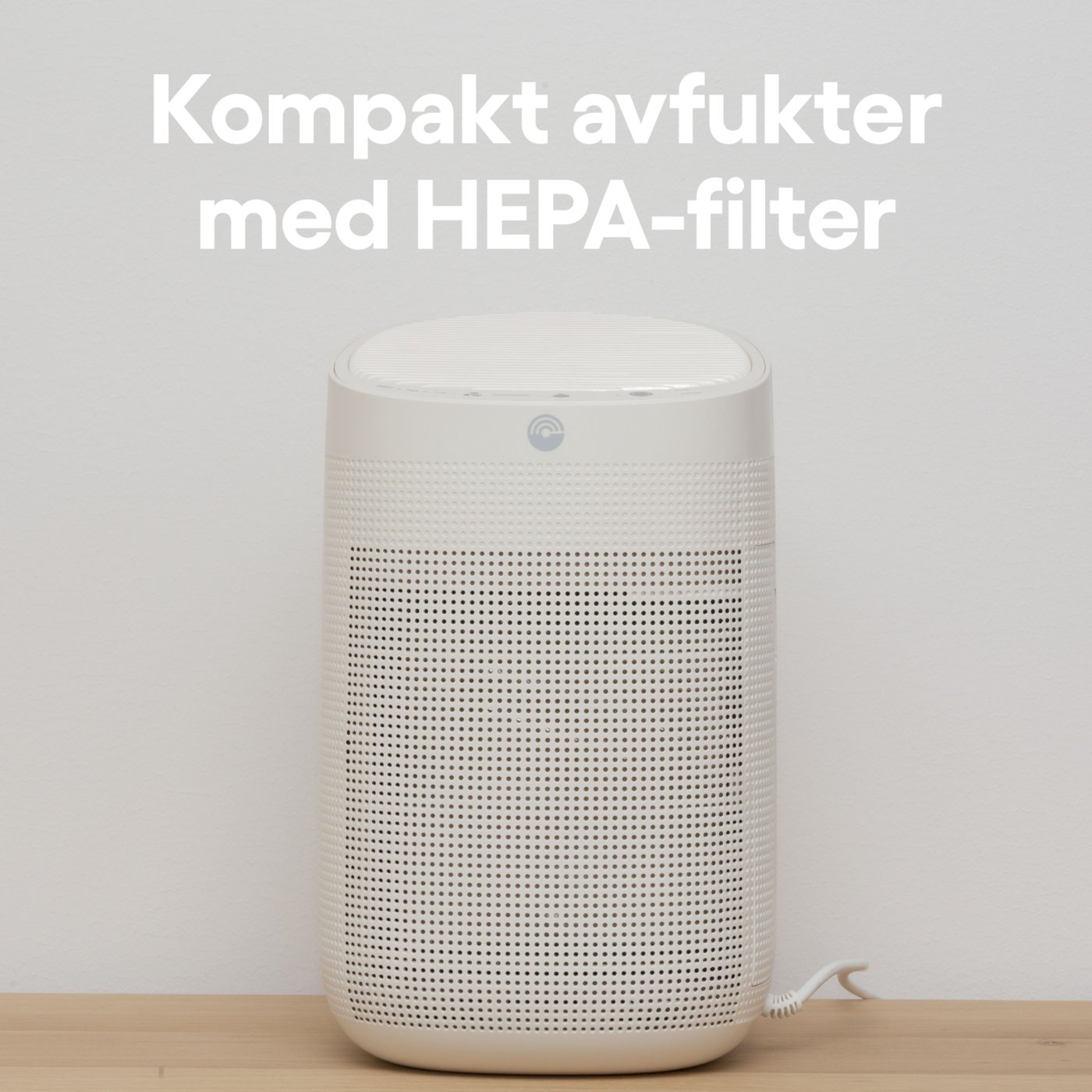 Cleverio AD100 Kompakt avfukter med HEPA-filter