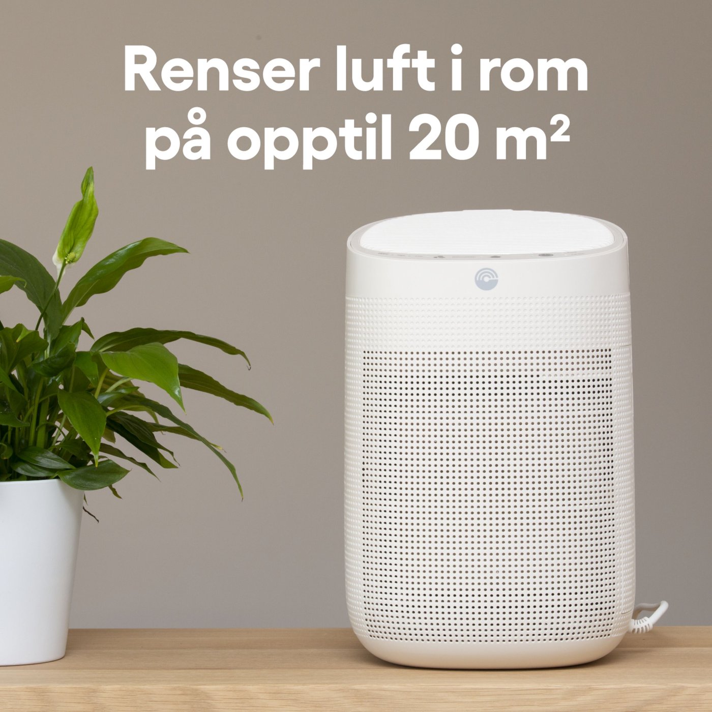 Cleverio AD100 Kompakt avfukter med HEPA-filter