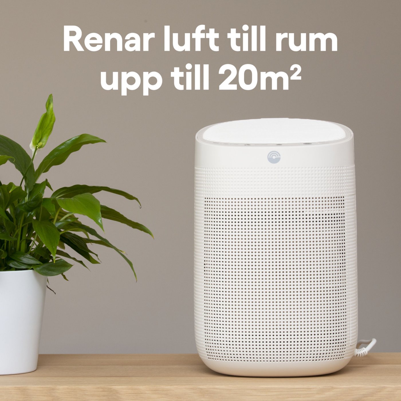 Cleverio AD100 Kompakt luftavfuktare med HEPA-filter