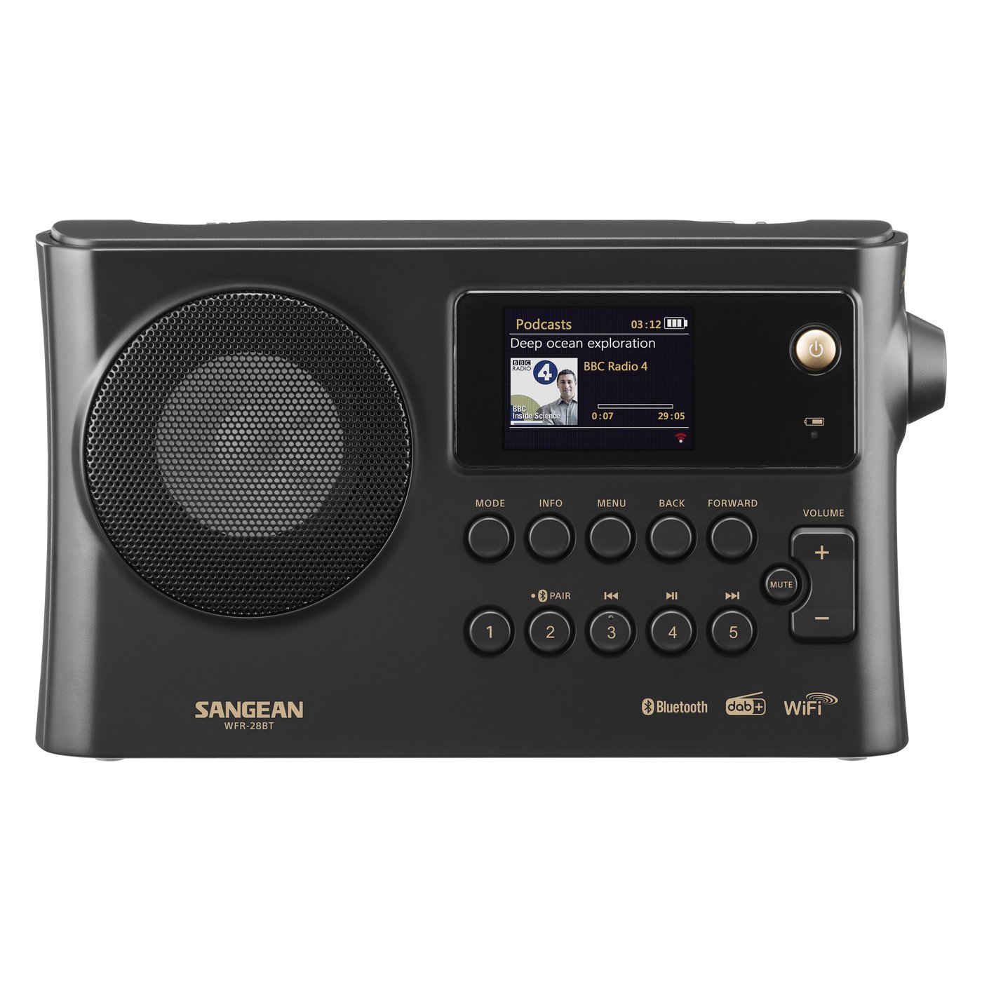 Sangean WFR-28 BT Internetradio med FM/DAB+