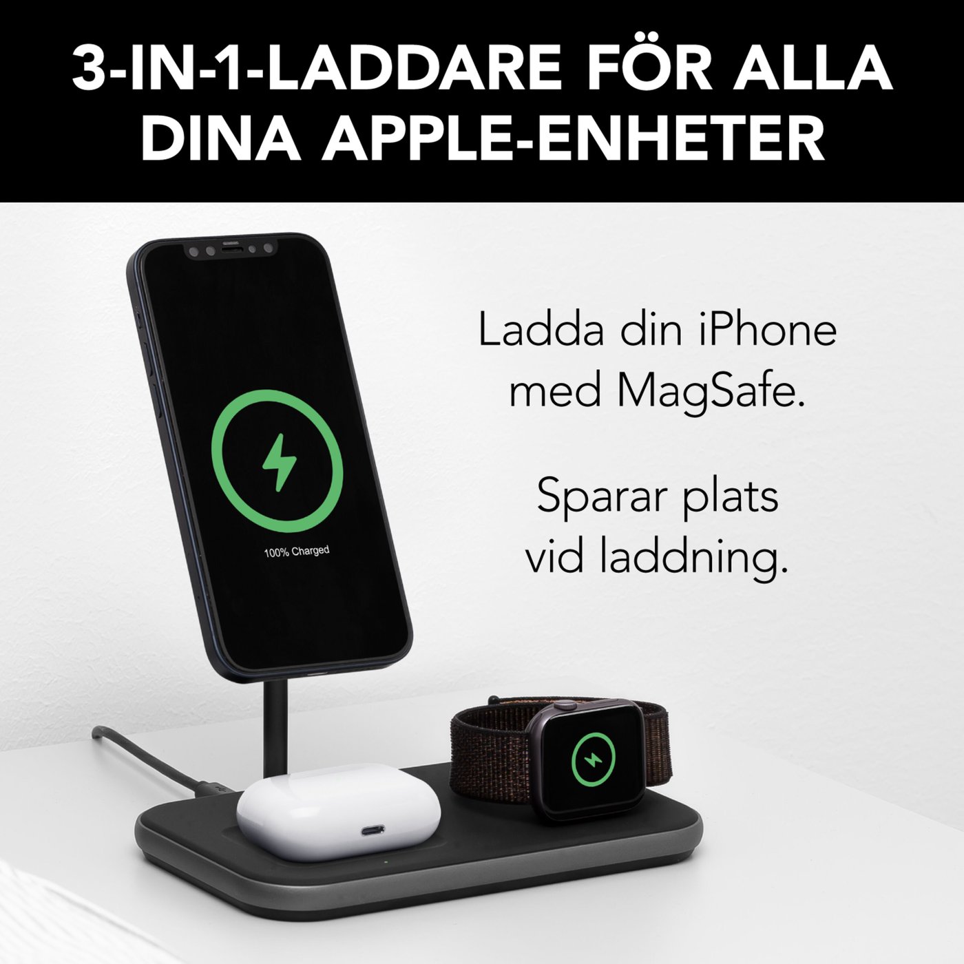 Linocell 3-in-1 laddstation