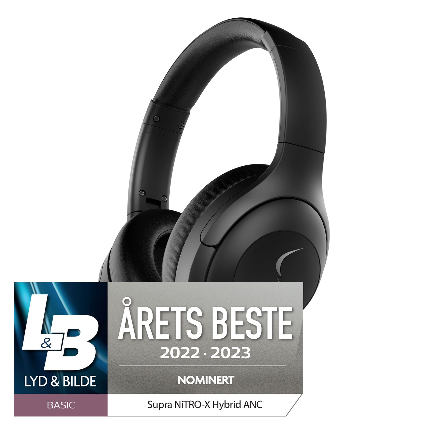 Supra NiTRO-X Hybrid Støydempende hodetelefoner