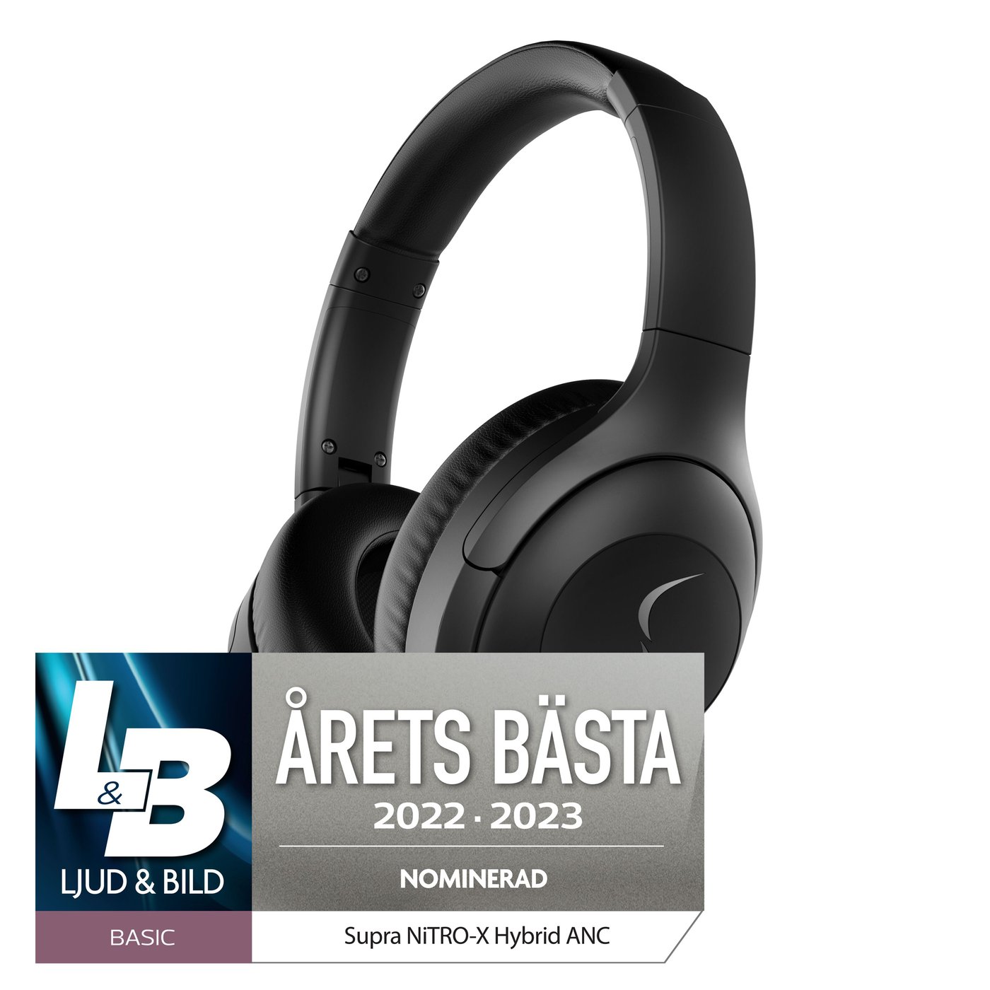 Supra NiTRO-X Hybrid Brusreducerande hörlurar
