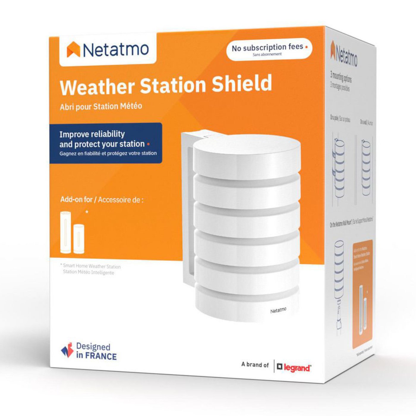 Netatmo Weather Station Shield Skydd för väderstation 1-pack
