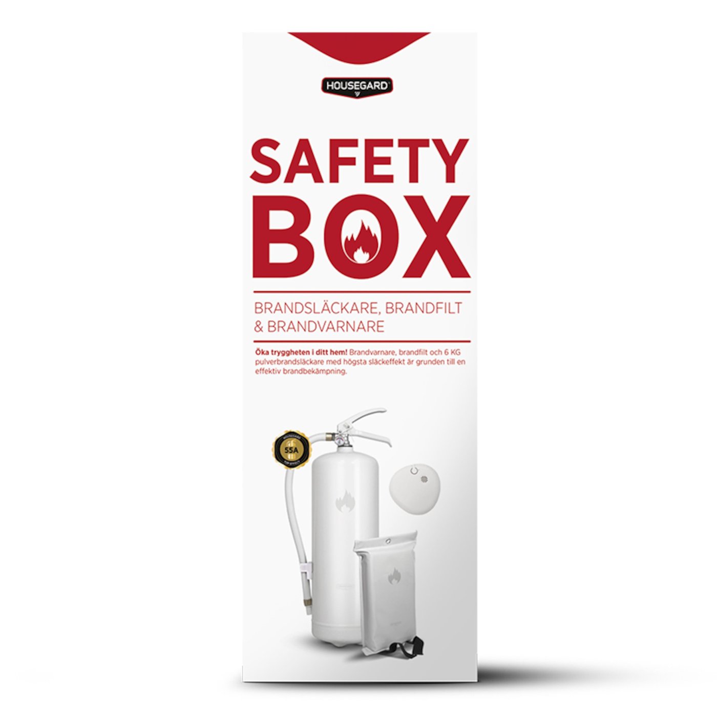 Housegard Safety Box för brandsäkerhet