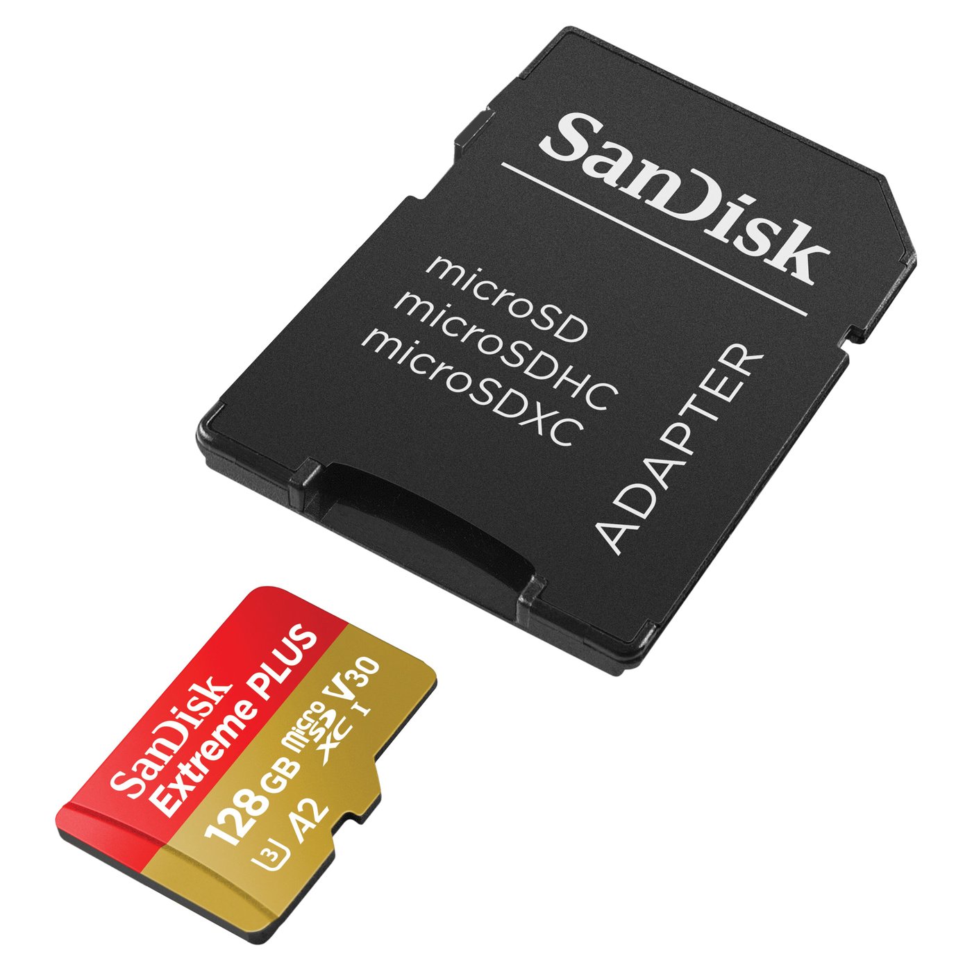Sandisk Extreme Plus Micro-SD-kort 128 GB
