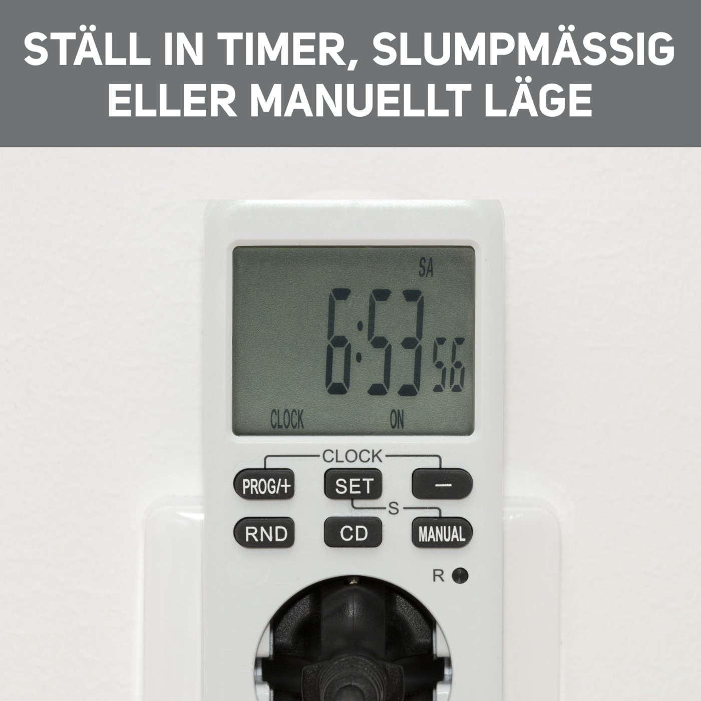 Luxorparts Digital timer 7 dygn