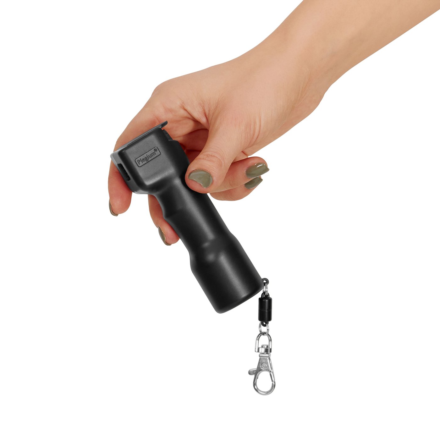 Plegium Smart försvarsspray med Bluetooth Svart