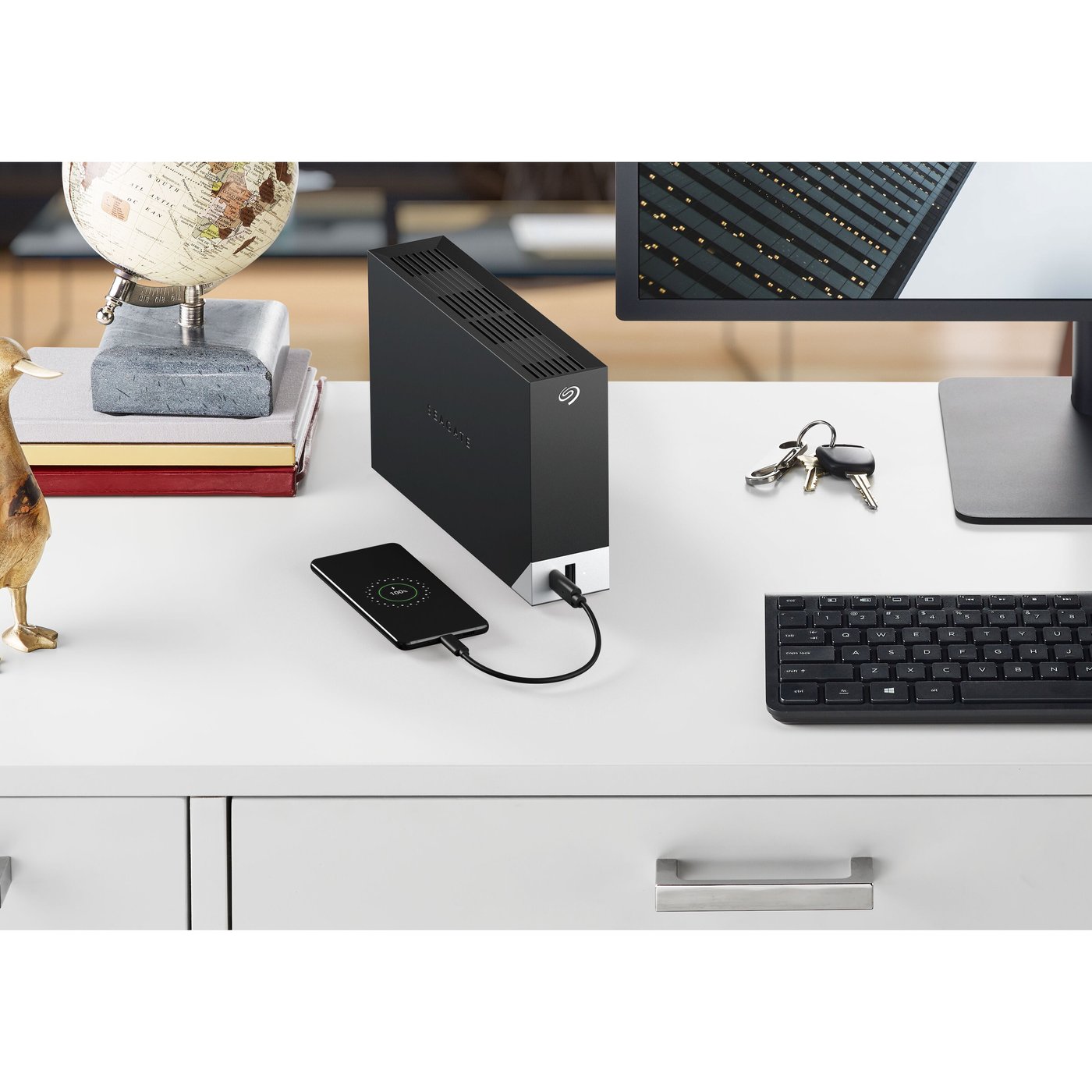 Seagate One Touch Desktop Ekstern harddisk 8 TB